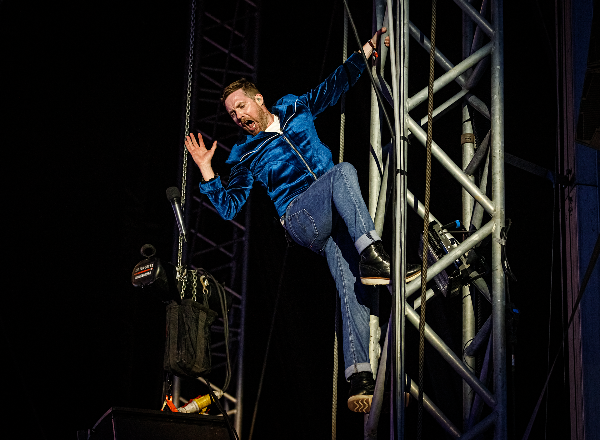 Kaiser Chiefs performing live at Victorious Festival, Portsmouth.