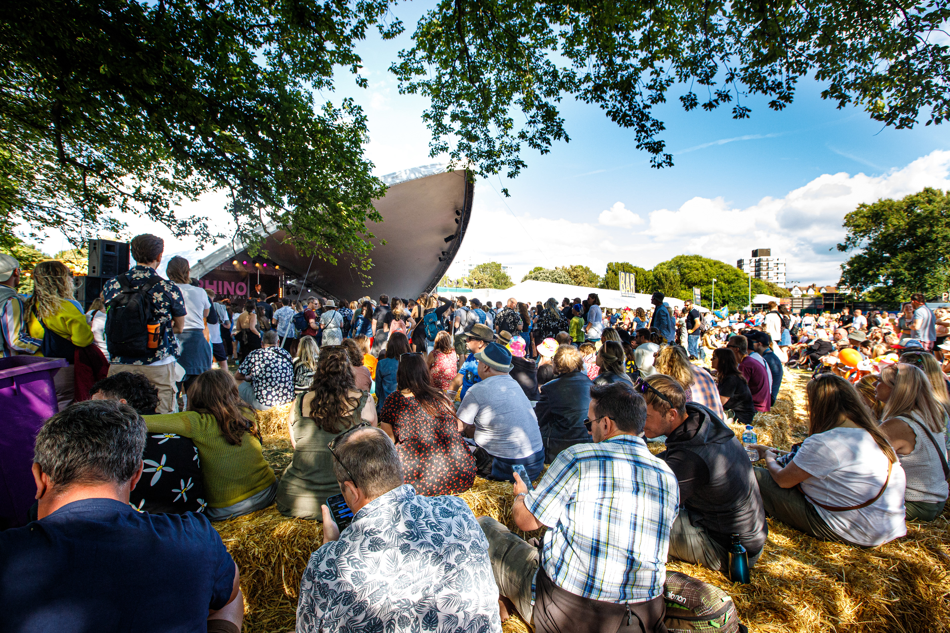 St Lundi performing live at Victorious Festival, Portsmouth.