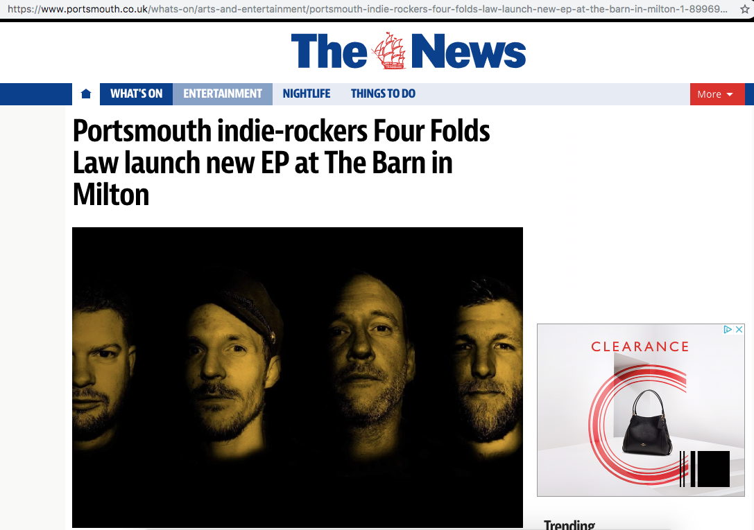 Four Folds Law photo in The News, Portsmouth