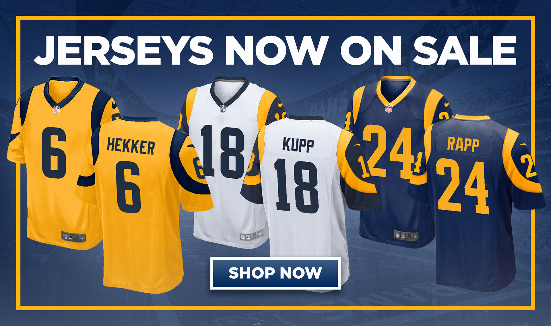 NFL Los Angeles Rams Baseball Jersey 3D Personalized Customization Options  Available by brutifulstore - Issuu