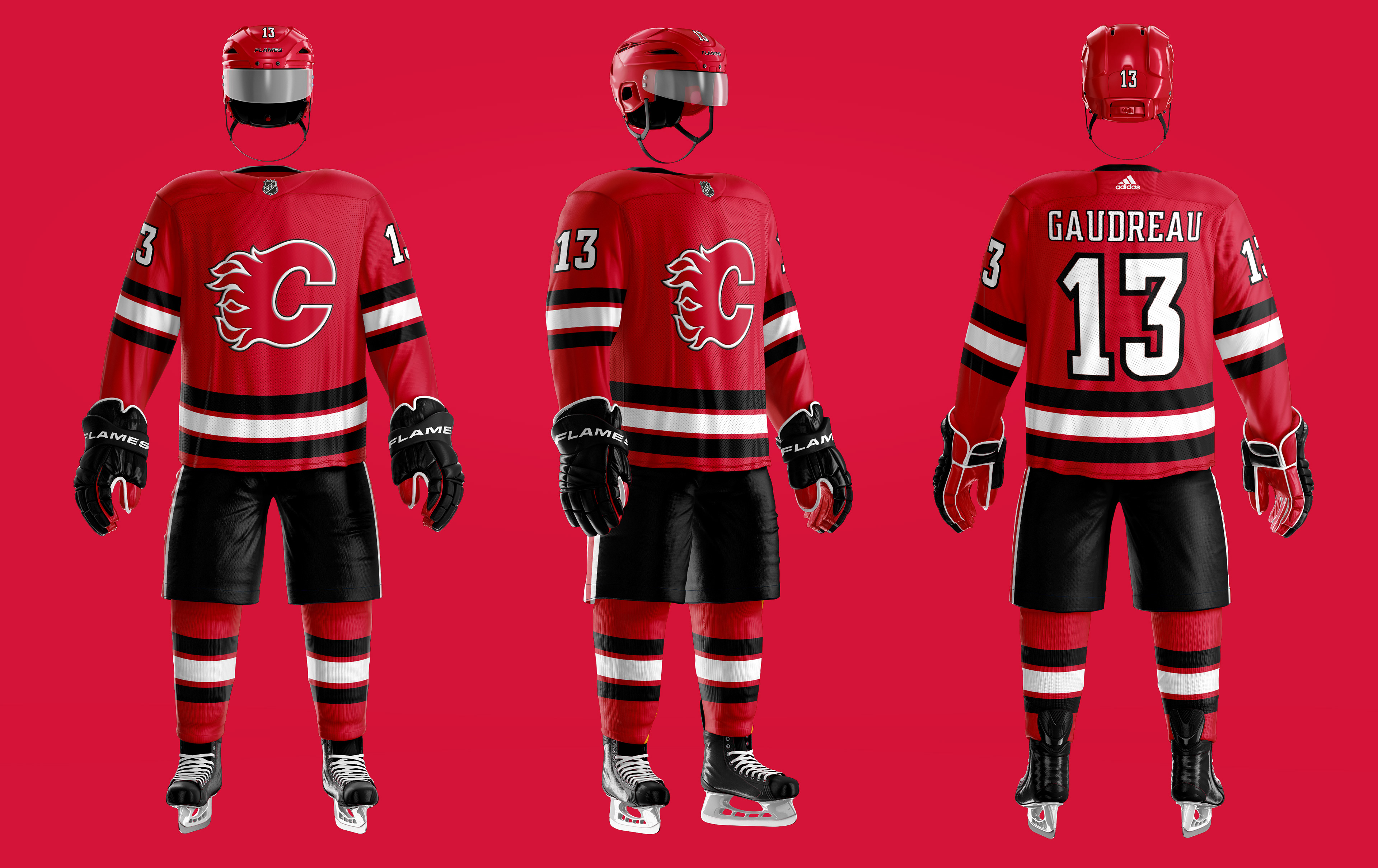 Designer Creats NHL/NFL Uniform Mashups For Every Hockey Team - Daily Snark