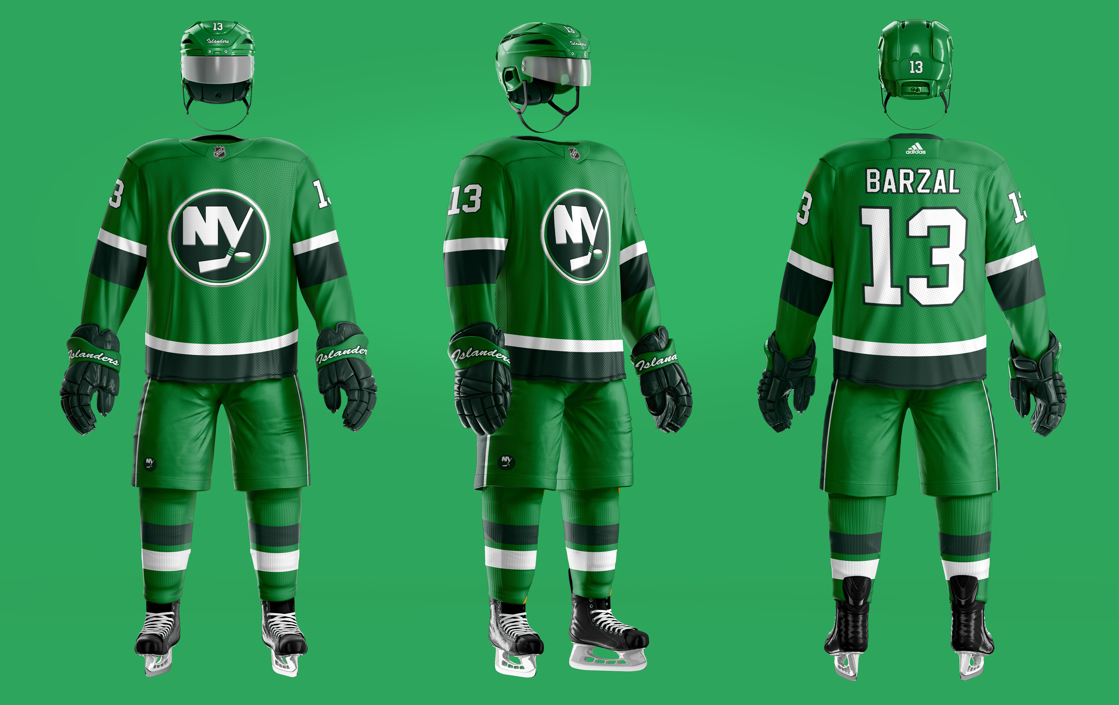 Designer Creats NHL/NFL Uniform Mashups For Every Hockey Team - Daily Snark