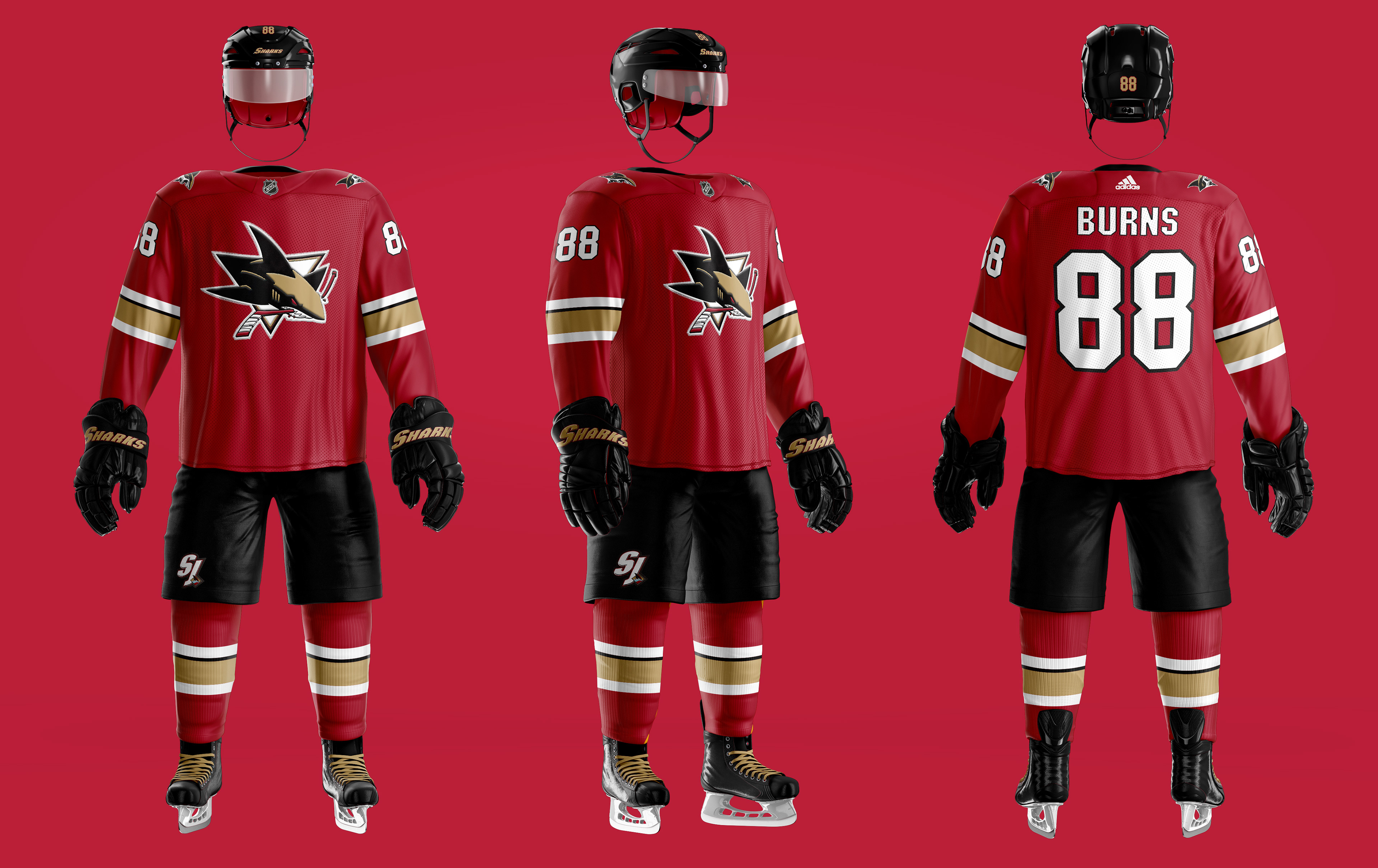 Chris Ramirez - NHL / NFL-CFL Crossover Uniform Concept Series