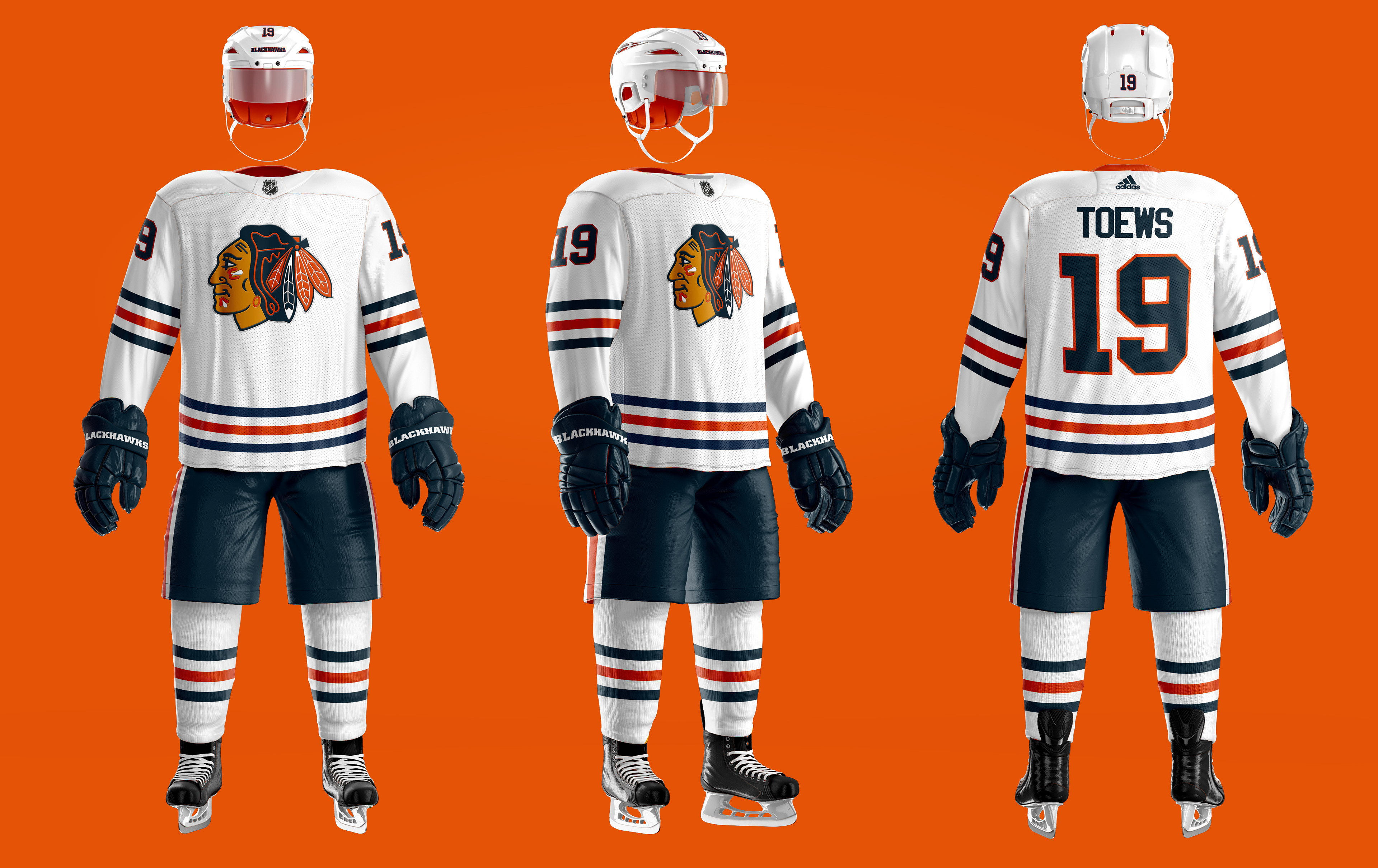 NHL Expansion Series Concept. Kansas City Cavalry Road Uniform.