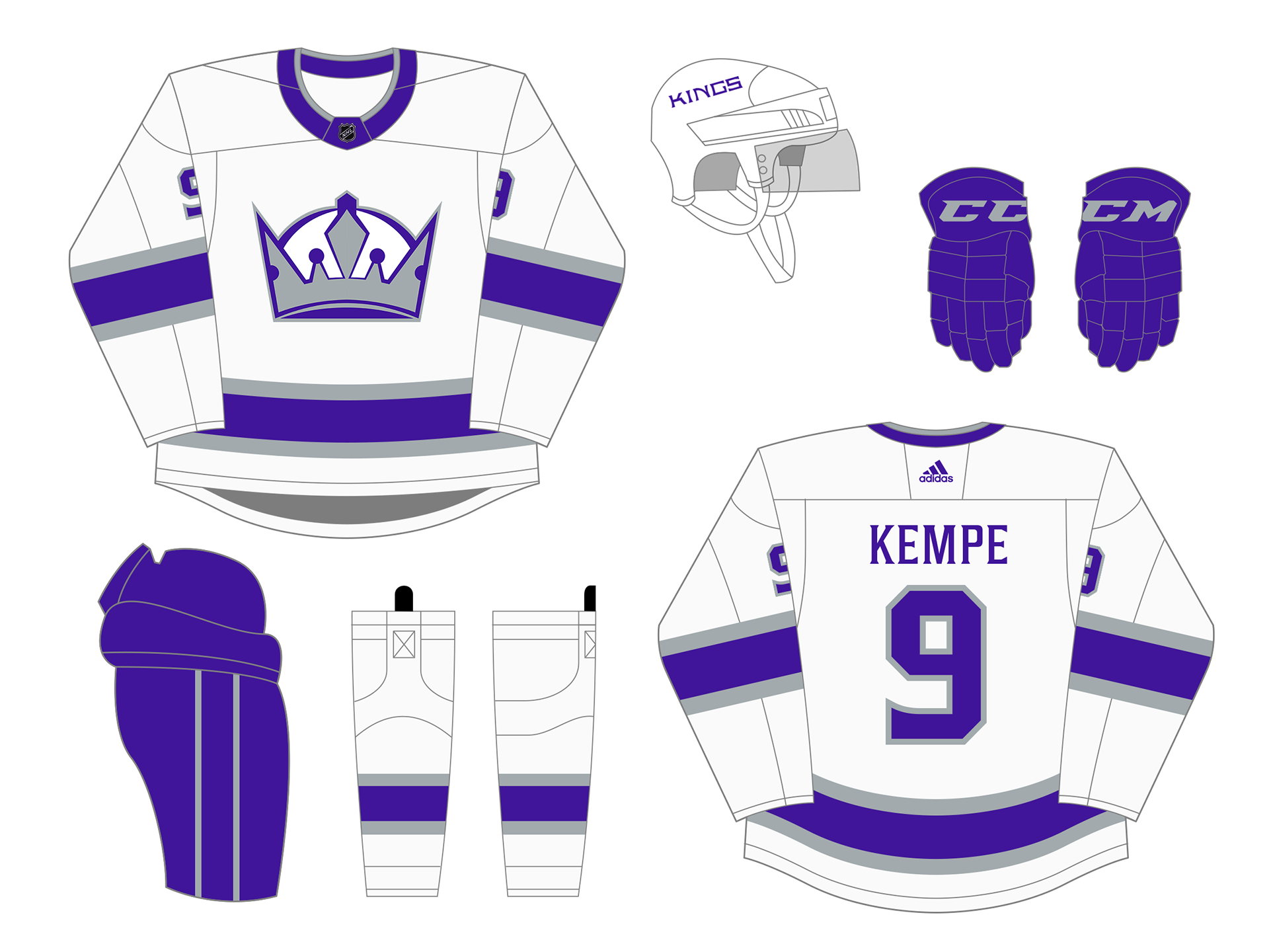 Chris Ramirez on X: LA Kings third jersey concept featuring the return of  the 1996 Burger King logo and @dewyy8 #gokingsgo #lakings #kingshockey  #hockeyjerseydesign #hockeyuniformdesign #hockeyuniform #nhl @LAKings  @sportsTemplate @BaileyLAKings