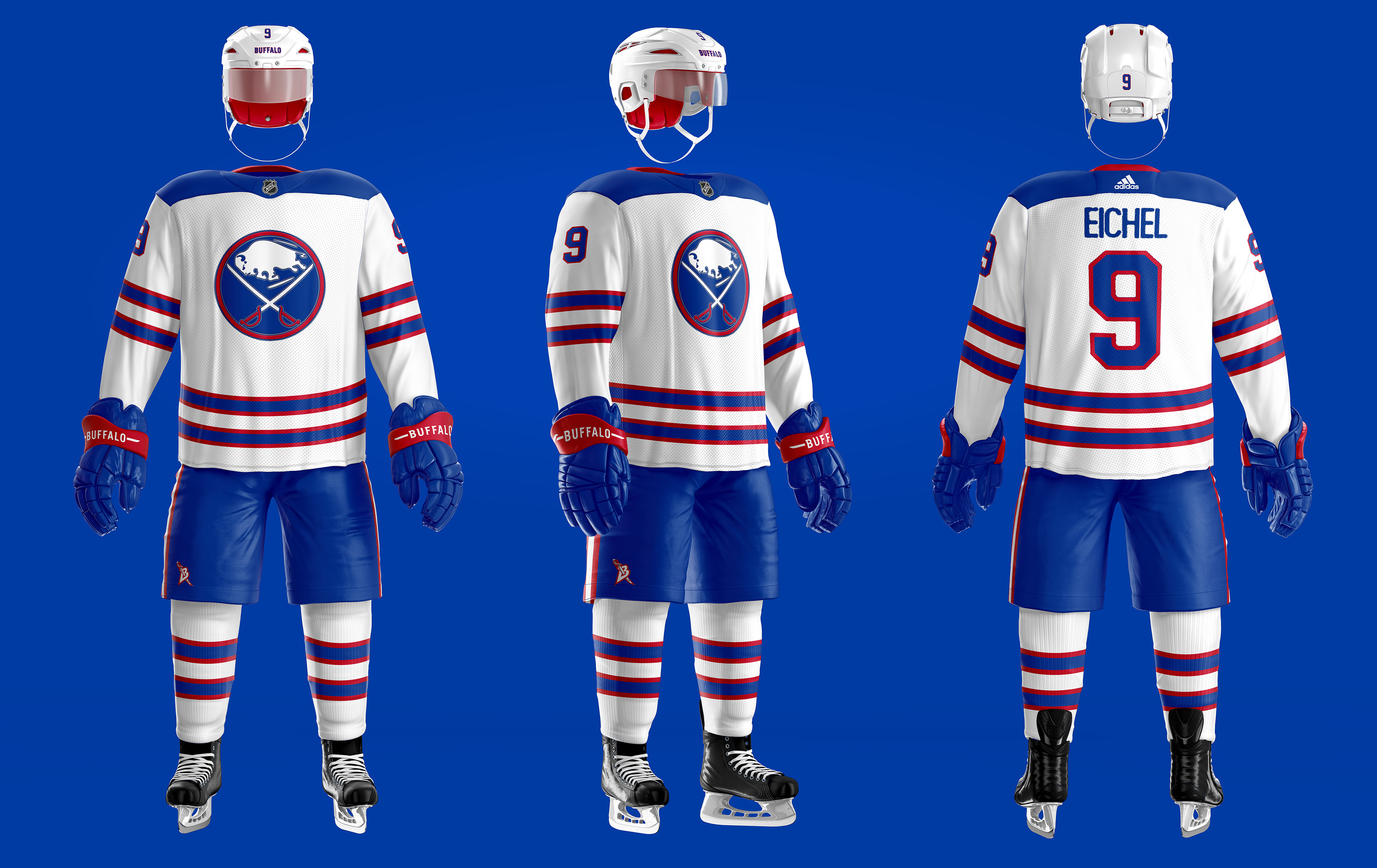 Chris Ramirez - NHL / NFL-CFL Crossover Uniform Concept Series