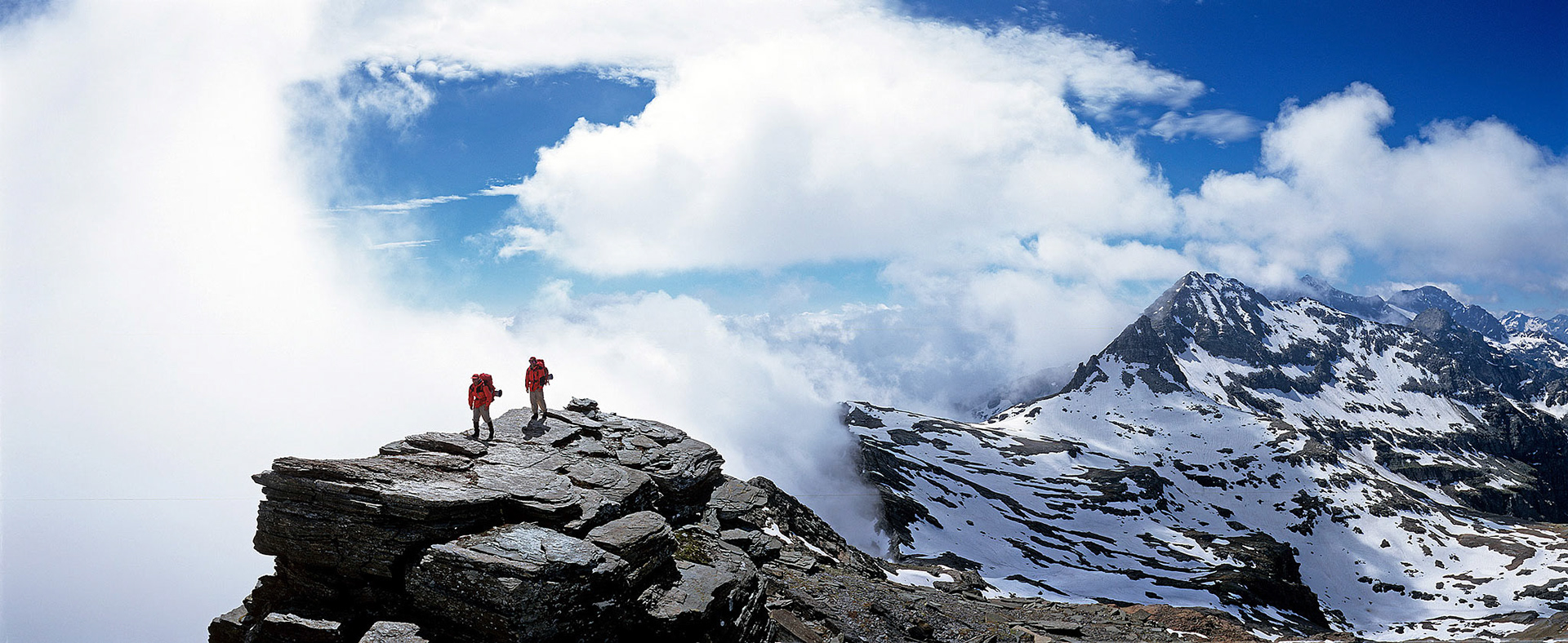 Salita al Corno Rosso, gruppo del Monte Rosa.