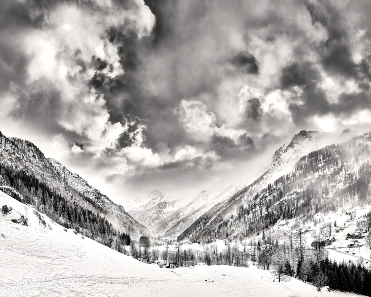 Gressoney Saint Jean. Valle d'Aosta. Italy.