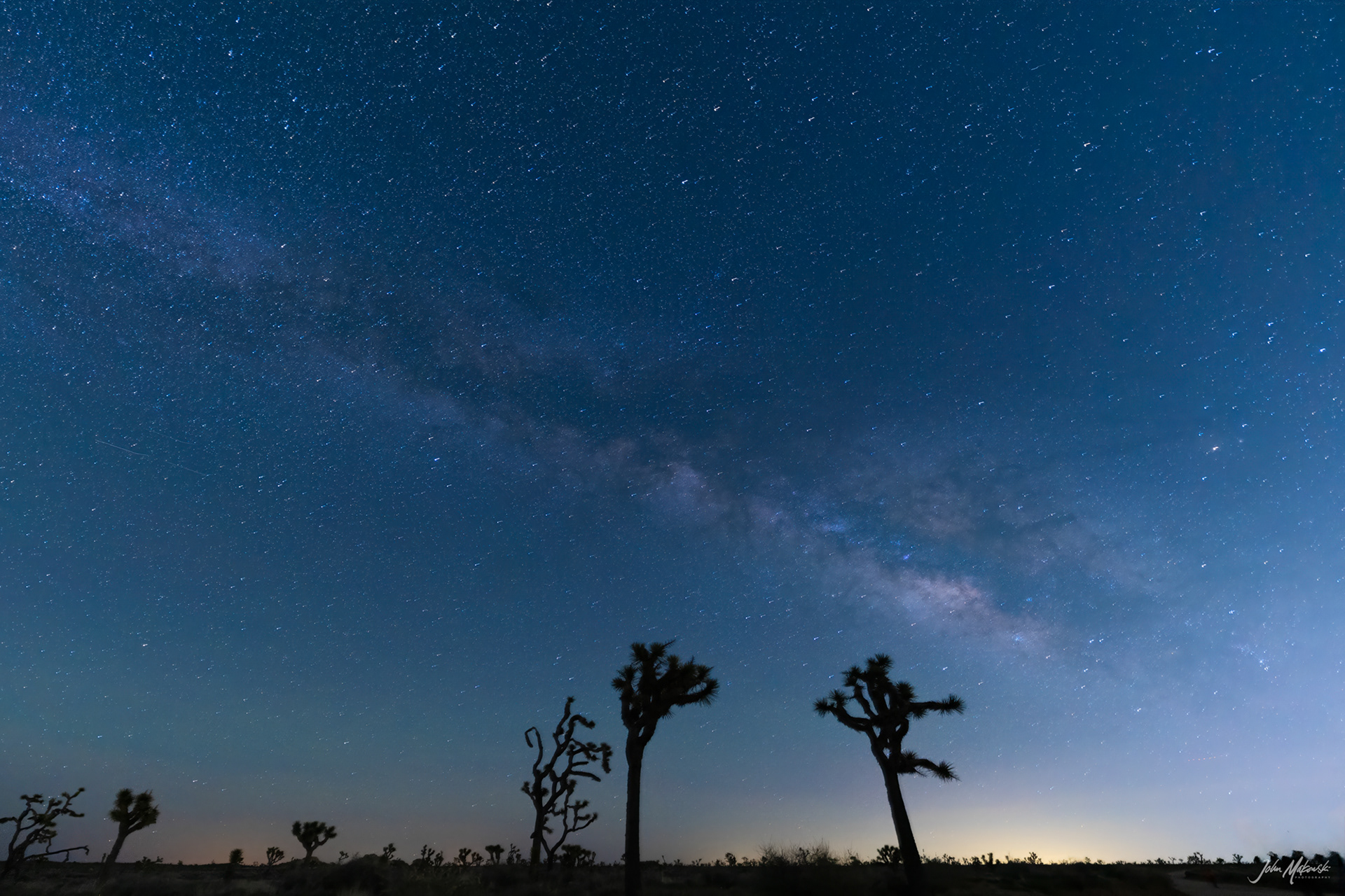 Milky Way over Joshua Tree National Park