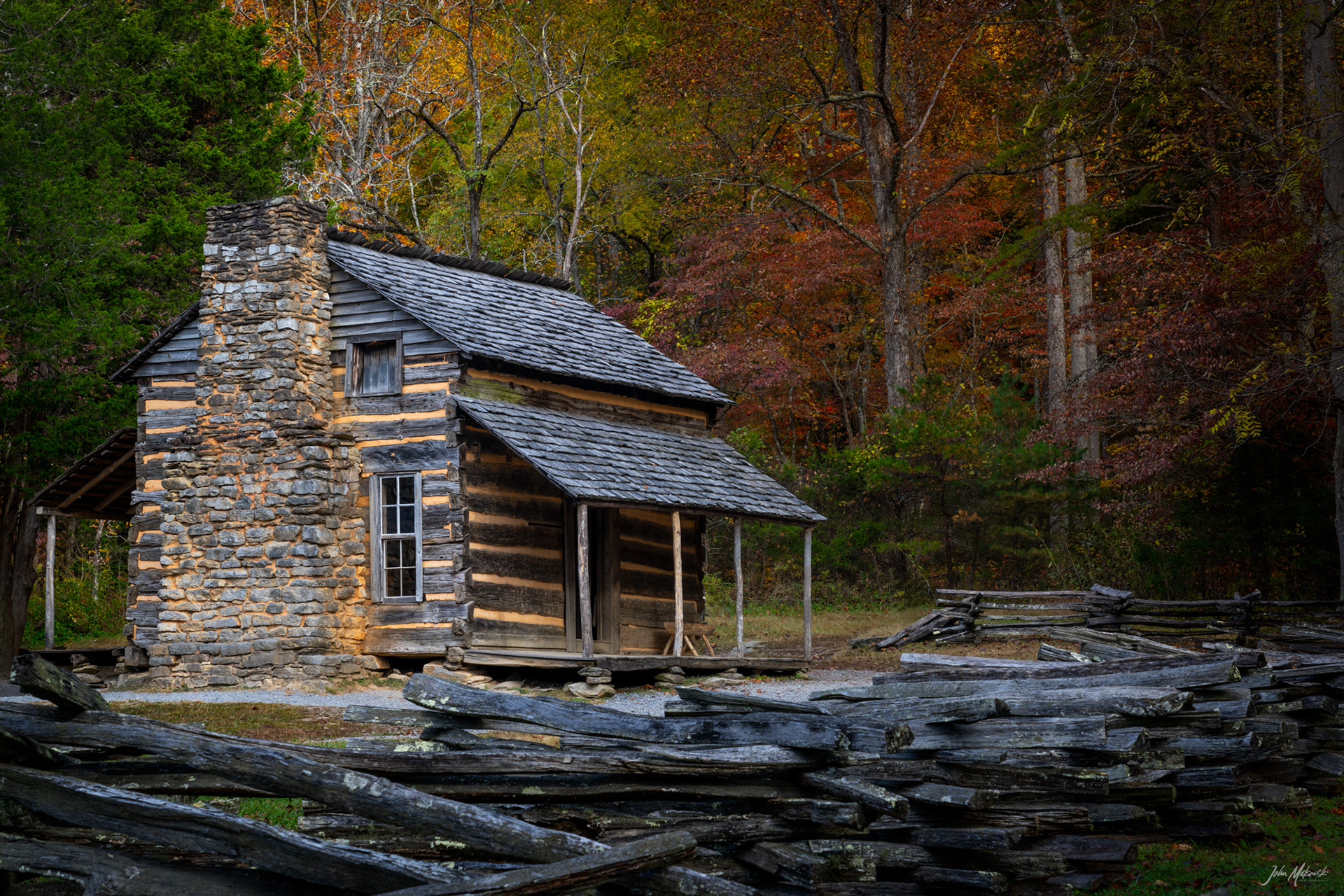 John Oliver Cabin, Cades Cove, Great Smoky Mountains National Park