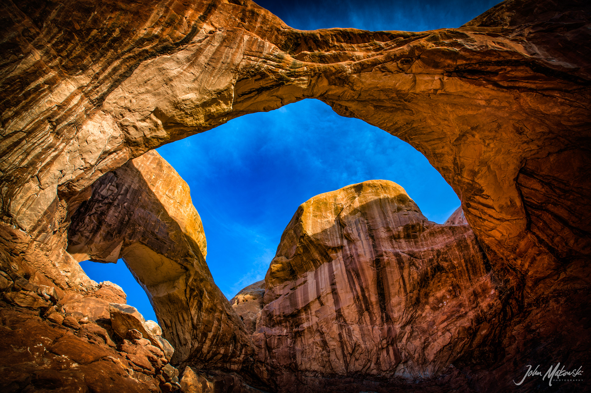 Double Arch, Arches National Park, Utah