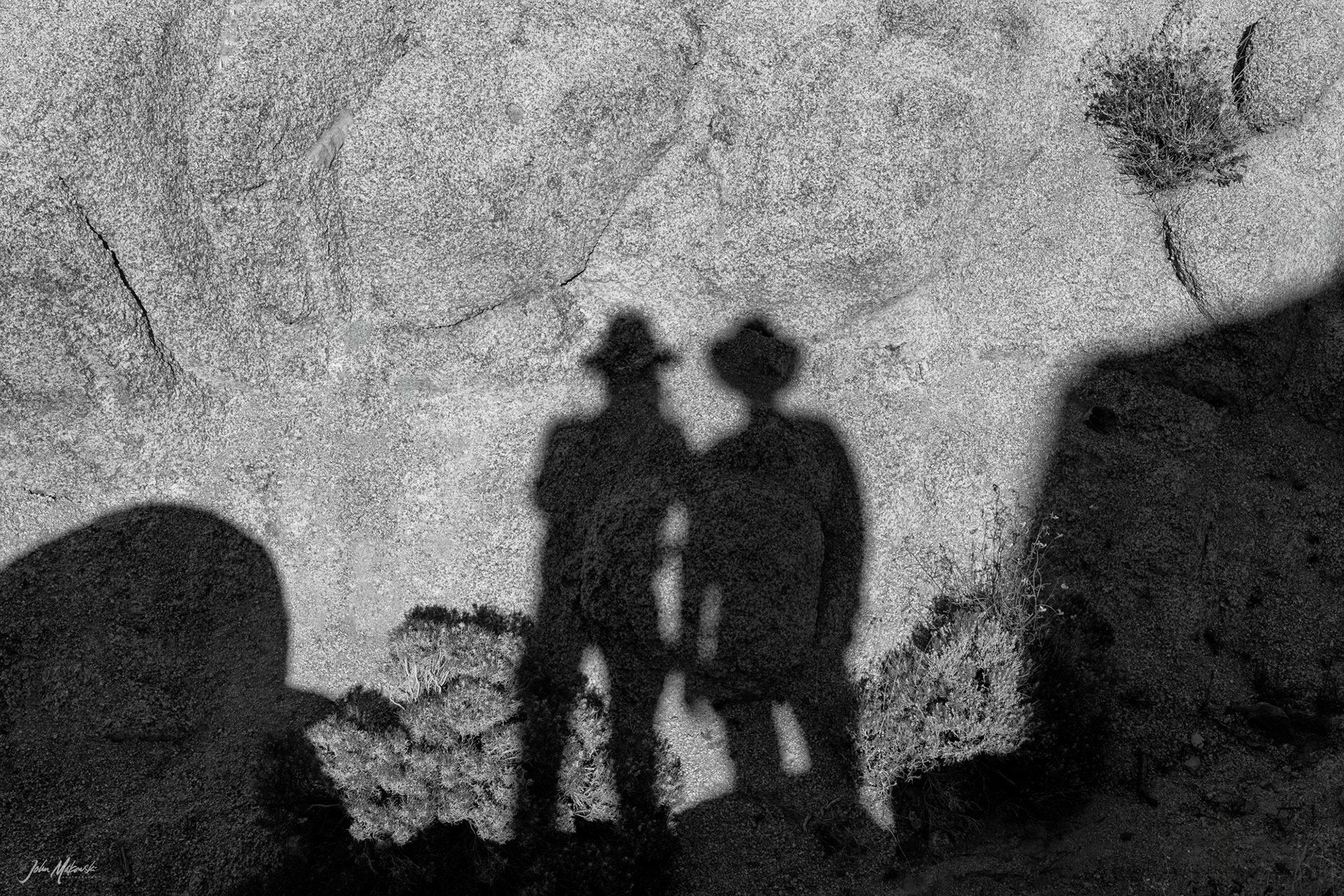 Arch Rock selfie, Joshua Tree National Park