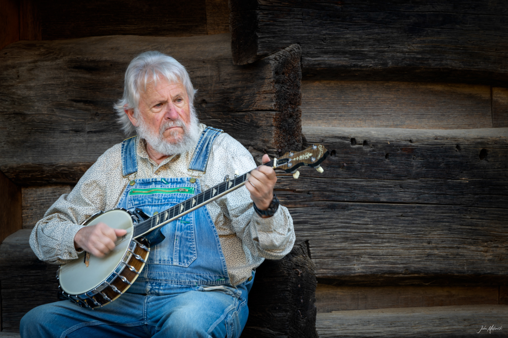 Great Smoky Mountains National Park docent at Oconaluftee Visitor Center, Great Smoky Mountains National Park