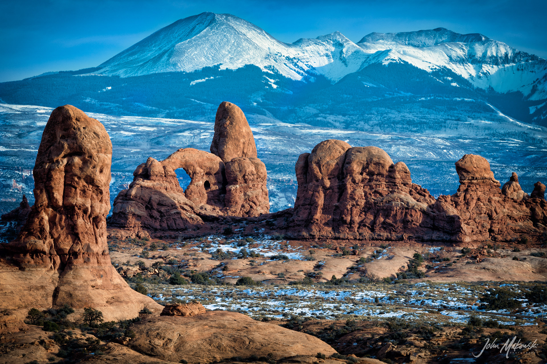 Panorama Point, Arches National Park, Utah