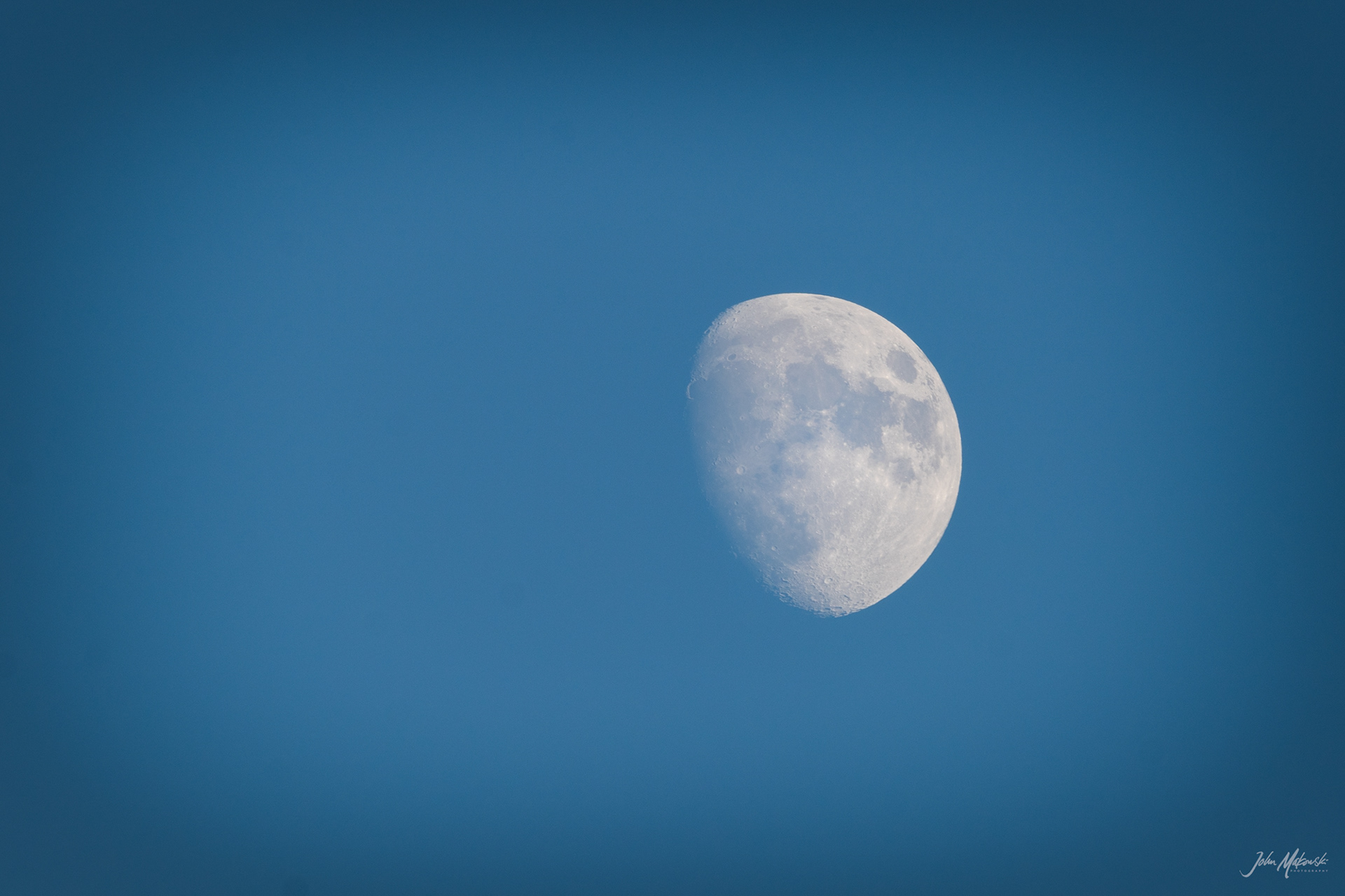 Sunset moonrise at Deep Creek Valley Overlook, Great Smoky Mountains National Park