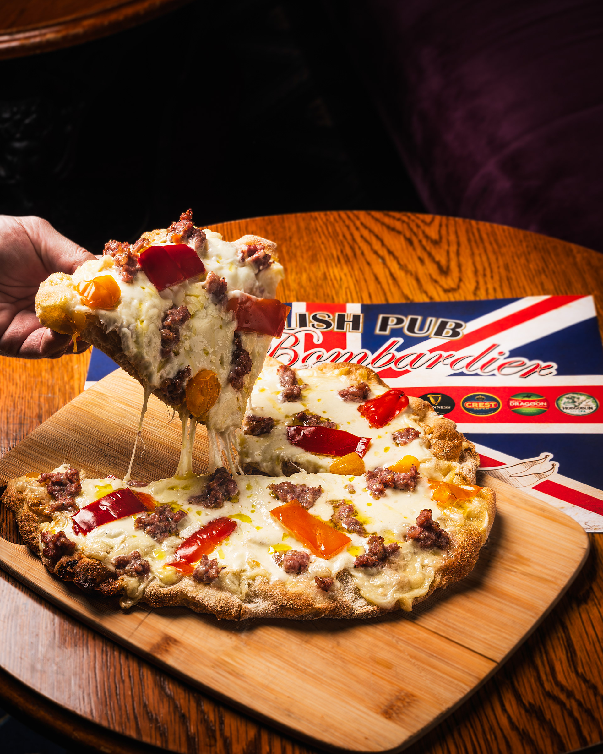 Scatti realizzati per The Bombardier English Pub