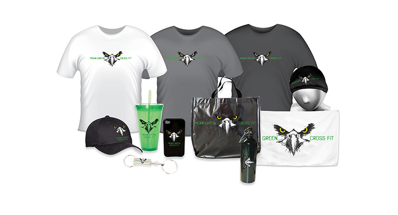 Mean Green Cross Fit Branded Merchandise