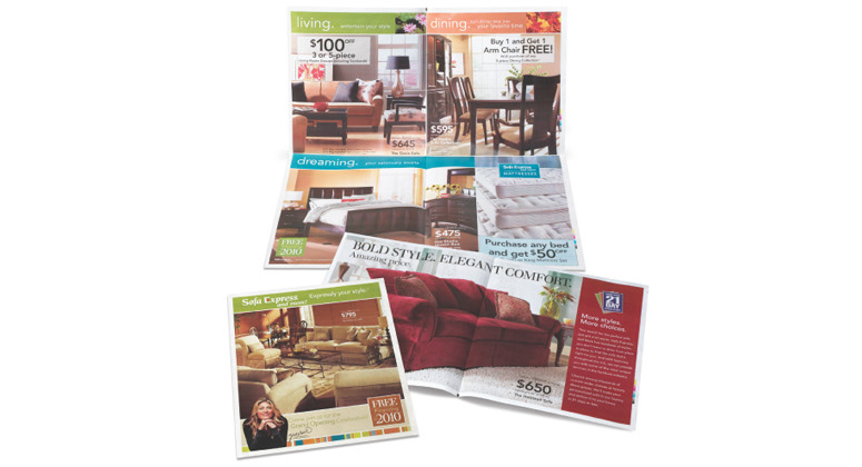 Sofa Express Direct Mail Campaign