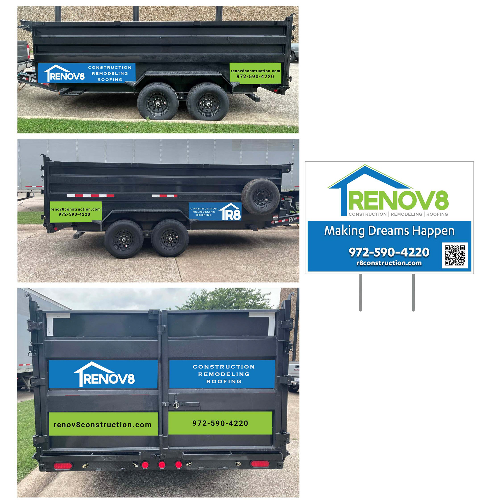 Branded Trailer/yardsign