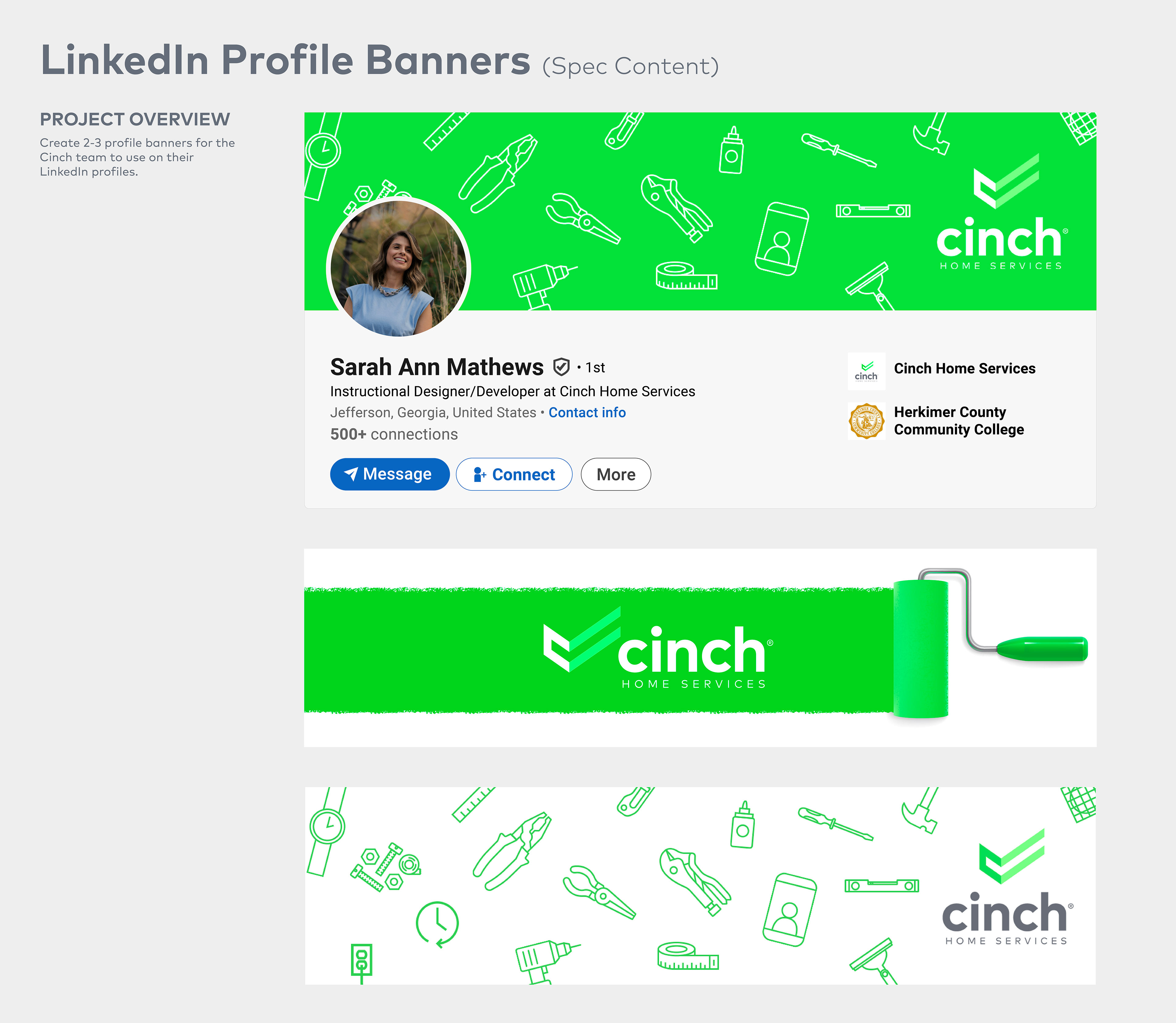 Cinch Home Services | LinkedIn Profile Banners