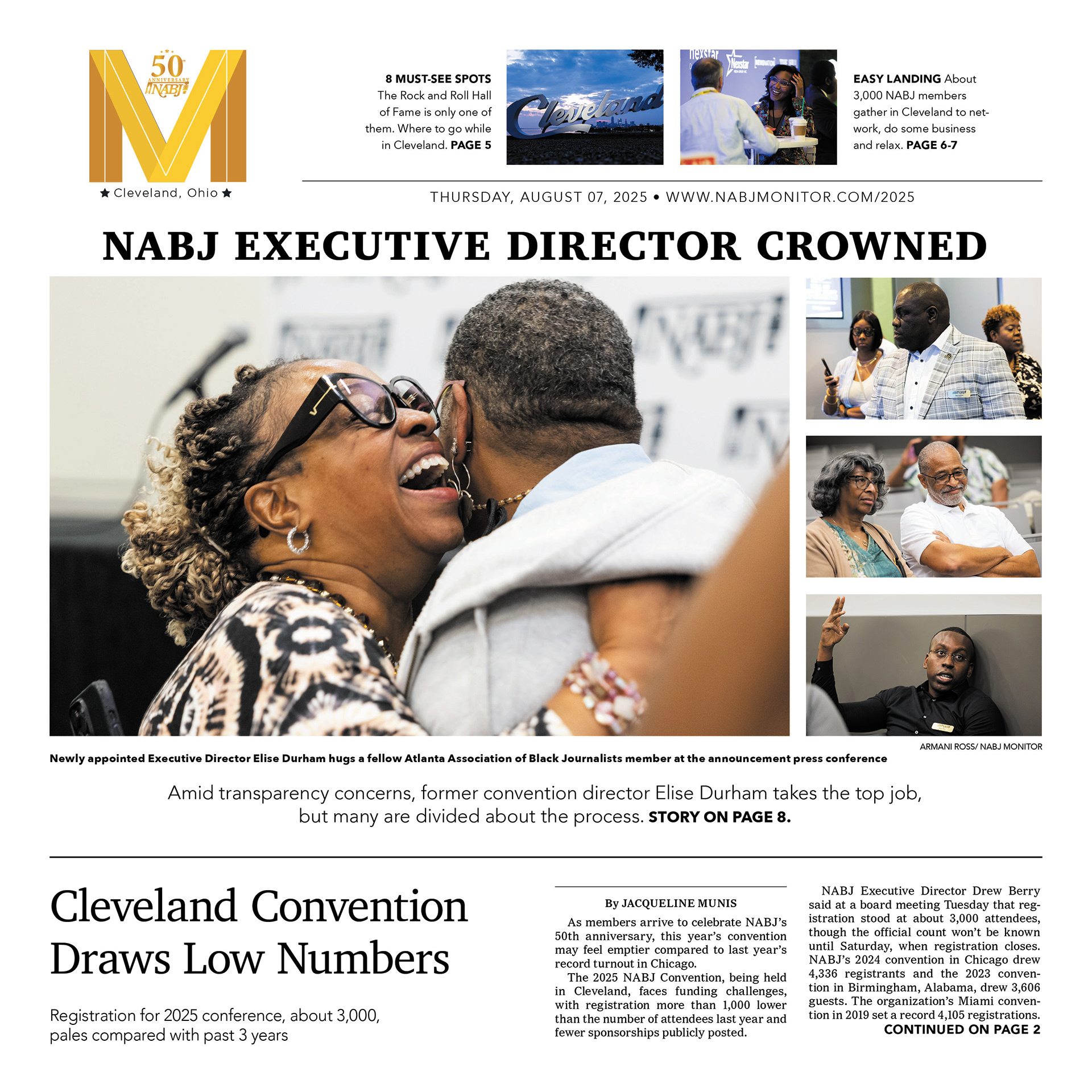  2025 The Monitor | Thursday Aug 8 Cover