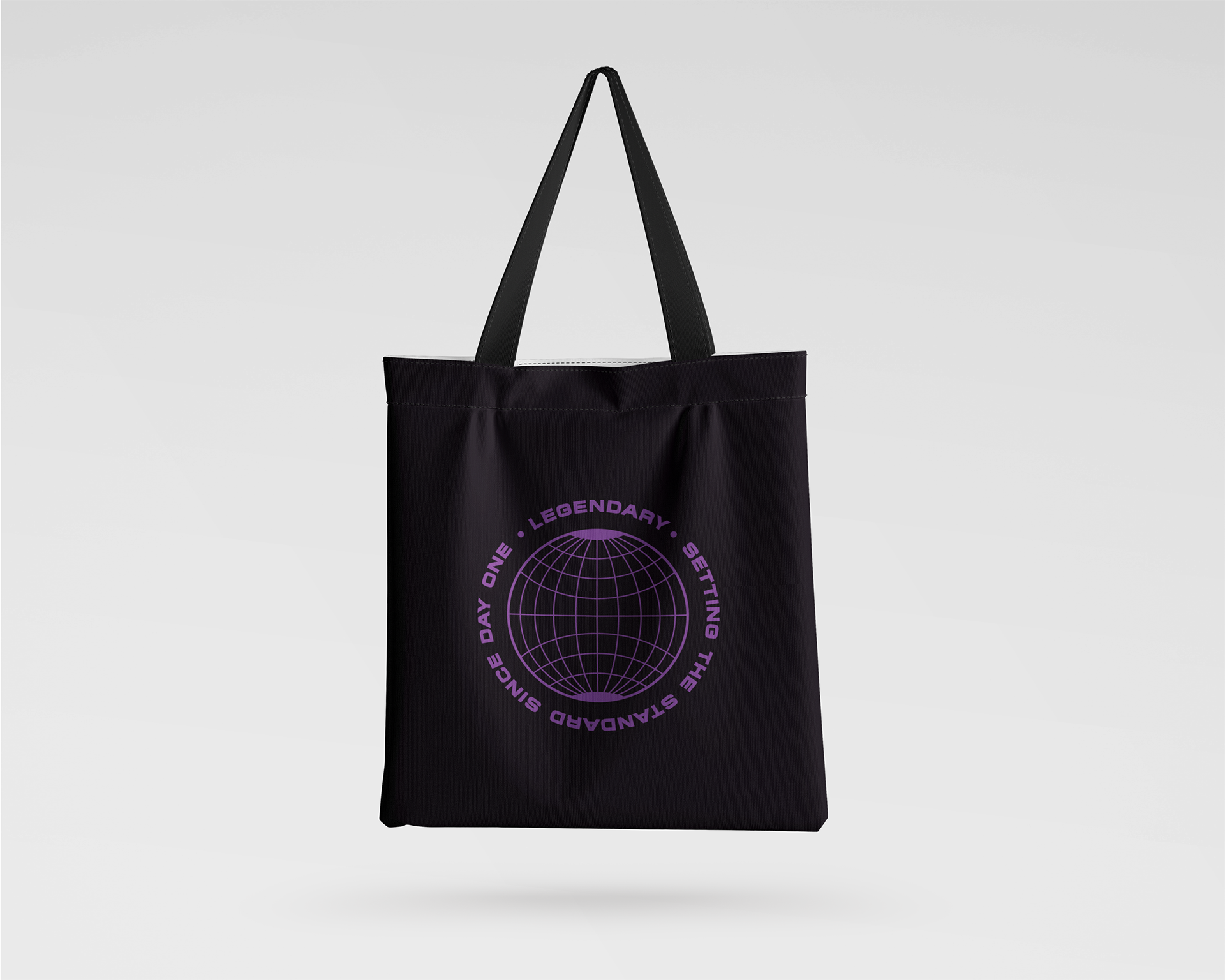 THC Black Reusable Bag - Side 2