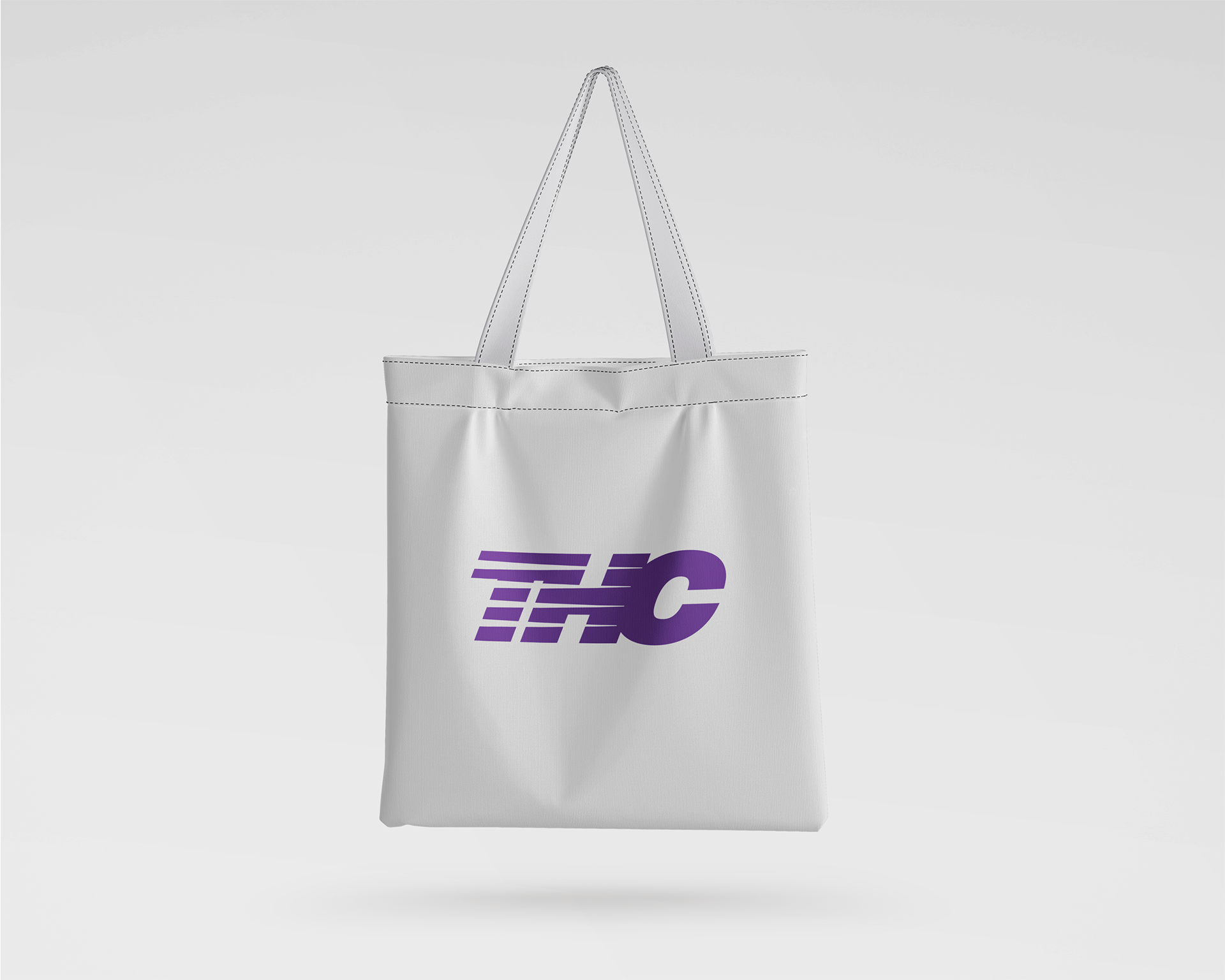 THC White Reusable Bag