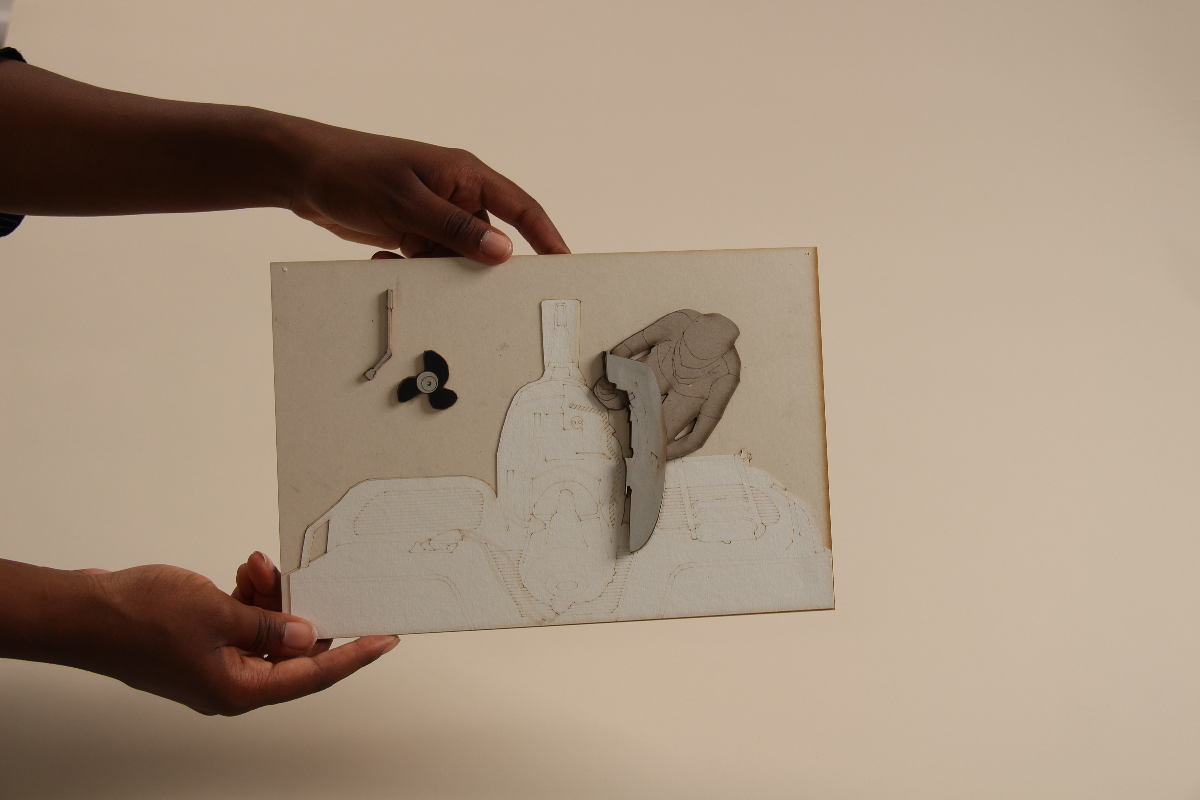 Layered Internal Scenes