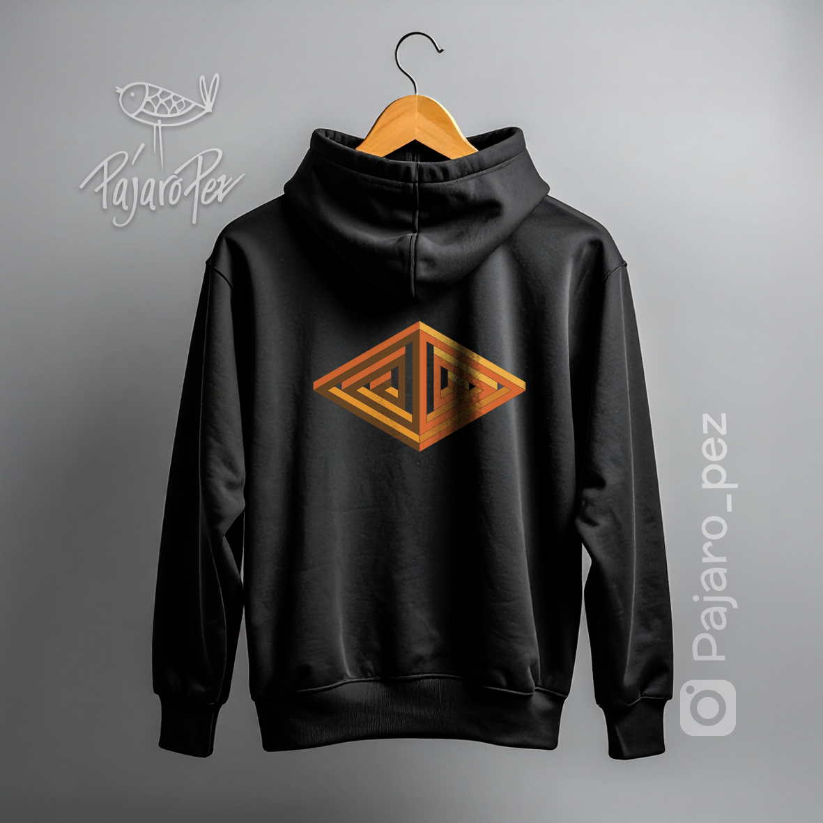 Mirror triangle back