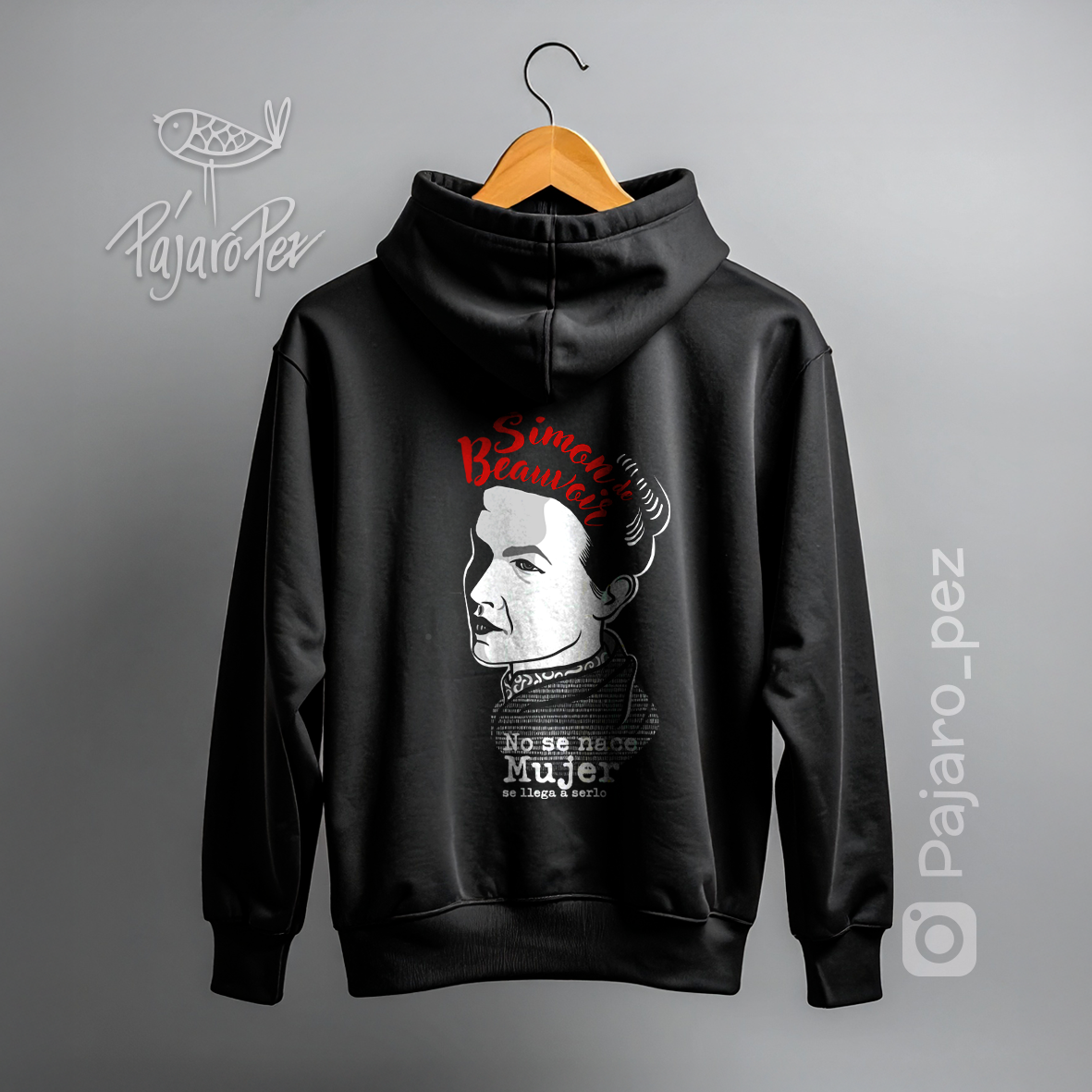 Polerón Simone Beauvoir Color Front