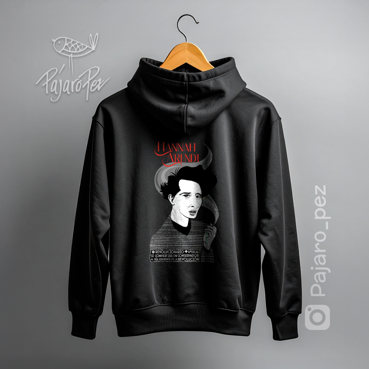 Polerón Hannah Arendt Back