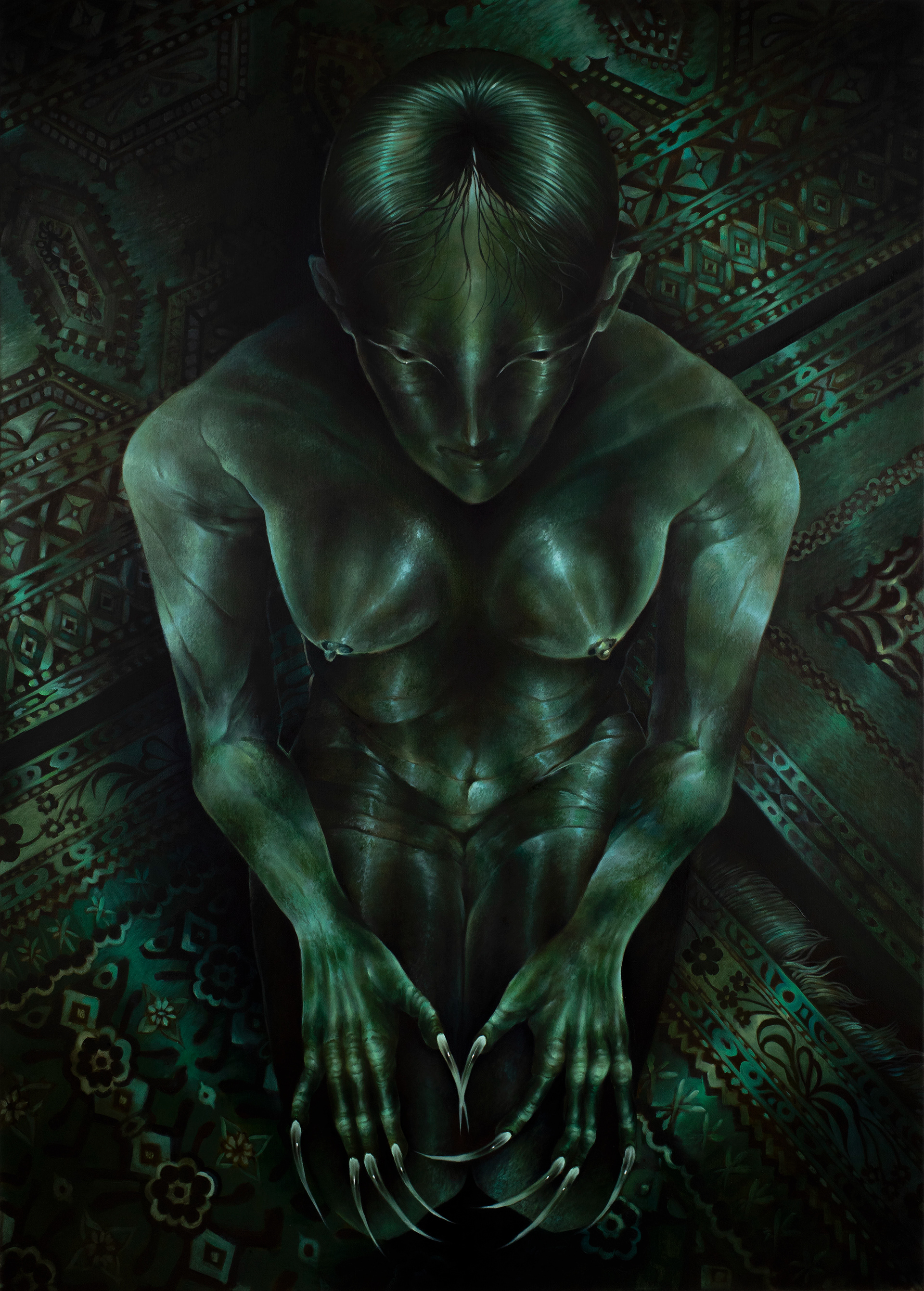 Spellbound, oil on canvas, 140x100cm, 2025