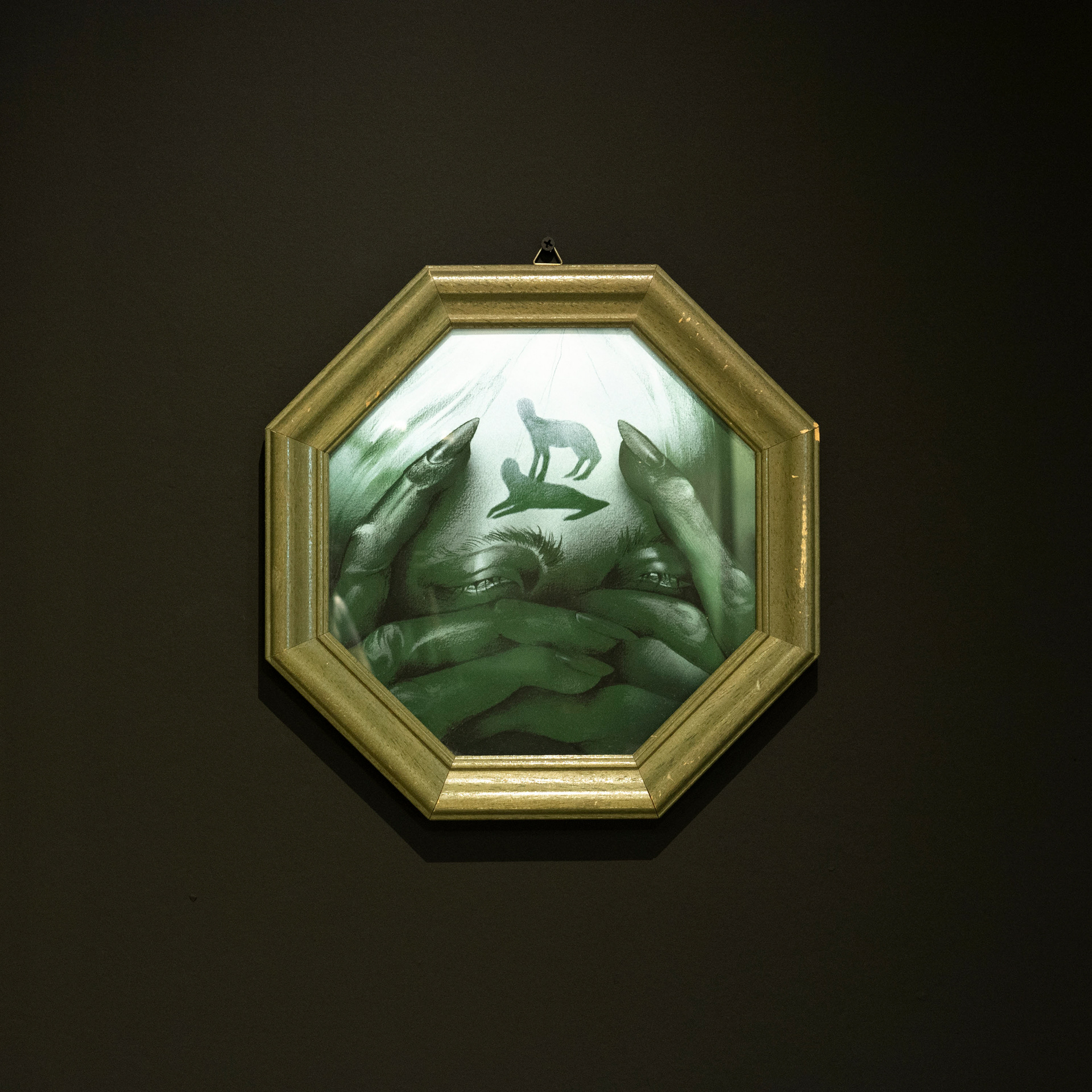 From memory, druk cyfrowy w ramie, 25,5x25,5cm, 2023