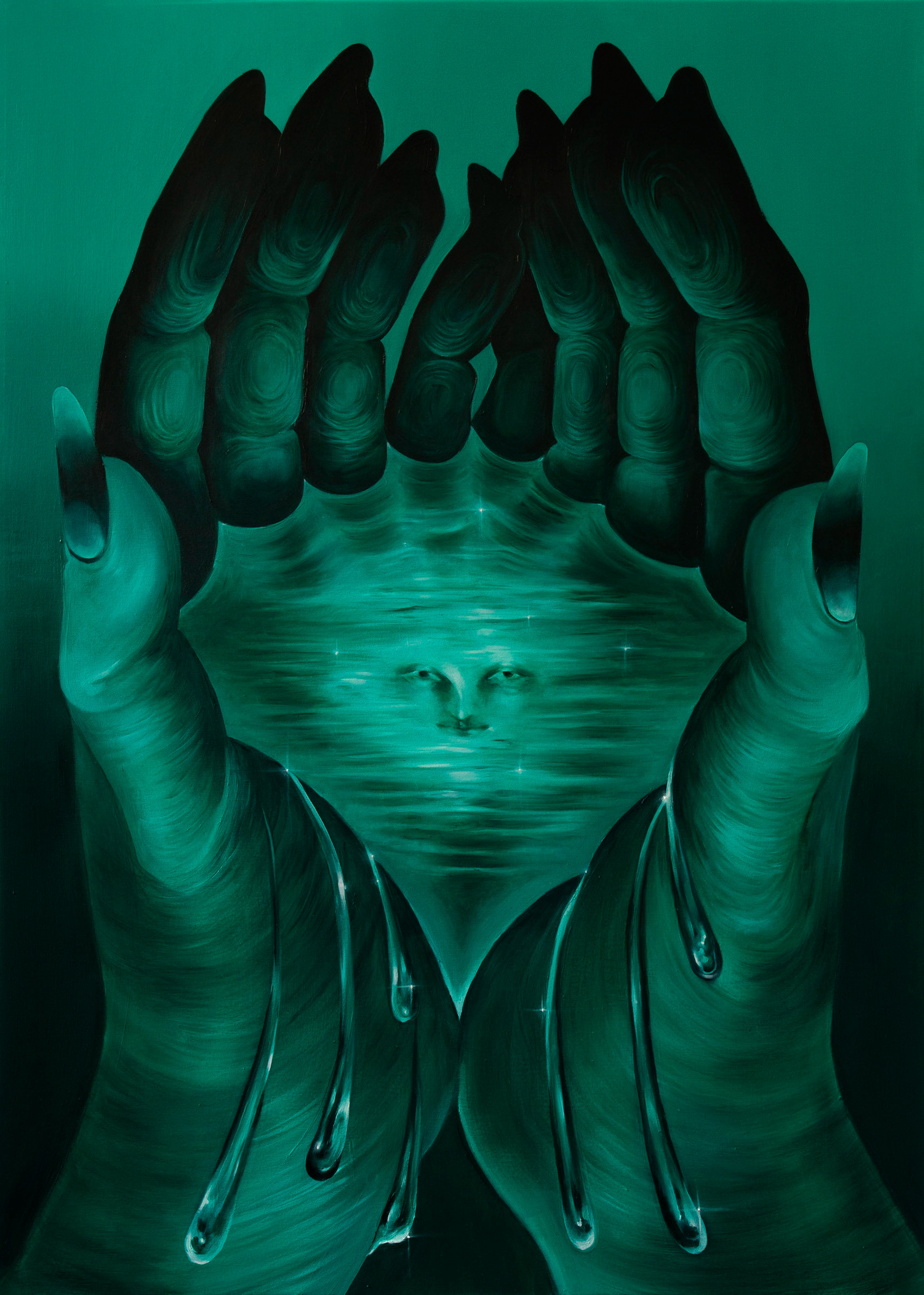 Błogo I, oil on canvas, 140x100cm, 2023