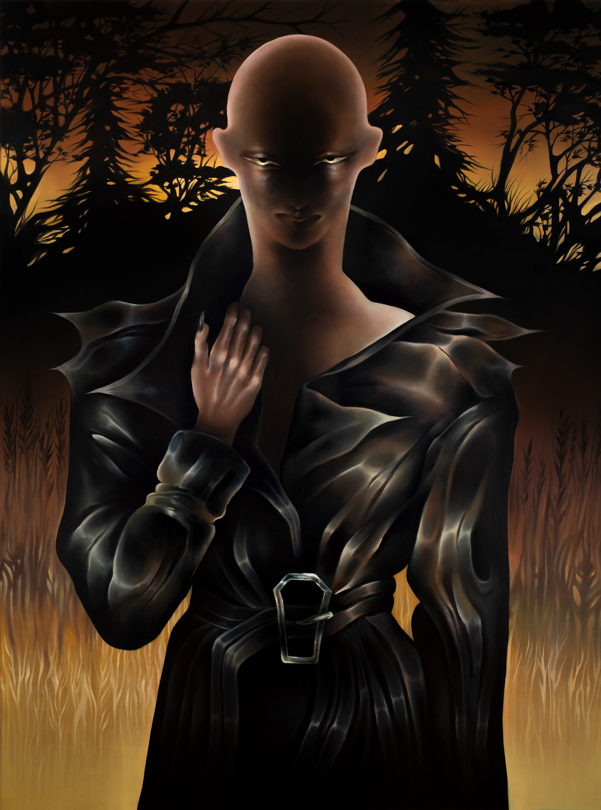 Calling, olej na płótnie, 160x120cm, 2024