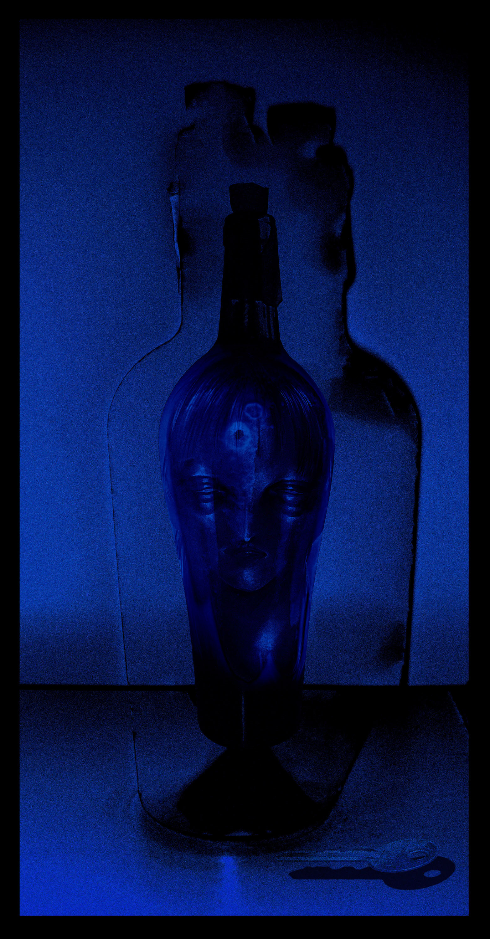 Po_Widok III, druk cyfrowy, ok. 30x60cm, 2022