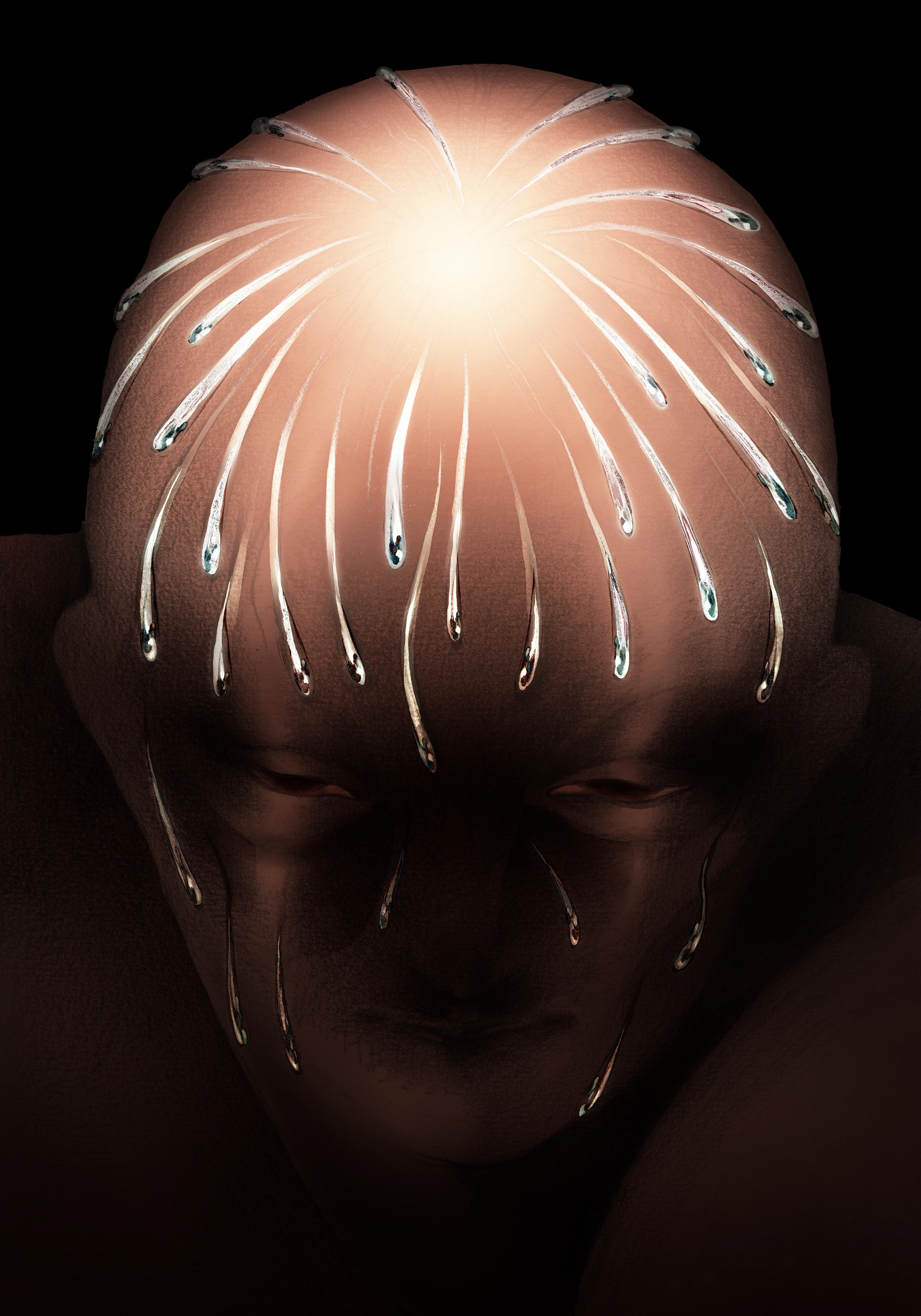 Dobry pot/Oaza, druk cyfrowy, 50x70cm, 2023