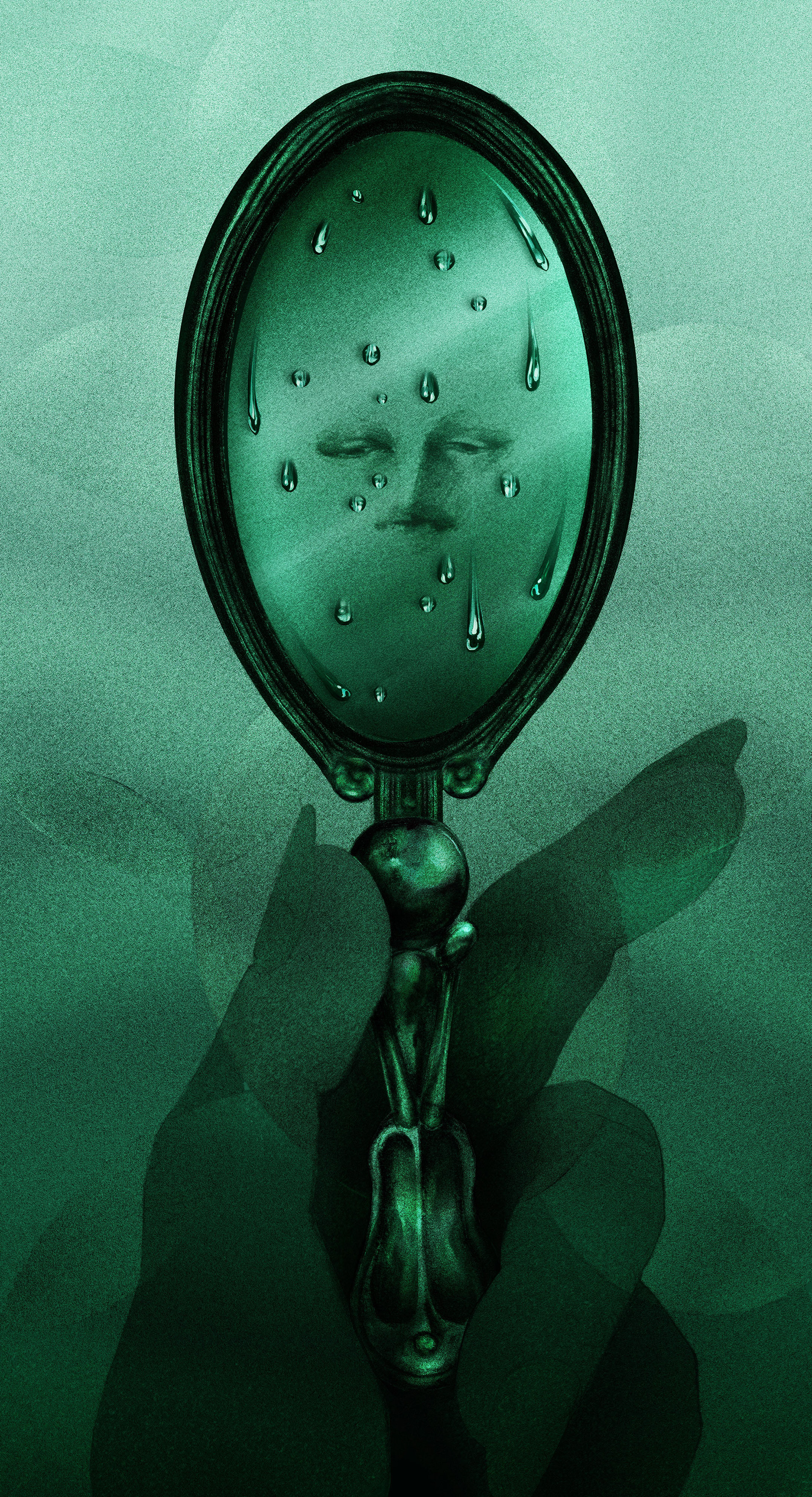 Jutro, Zimno,  60x110cm_druk cyfrowy, 2023