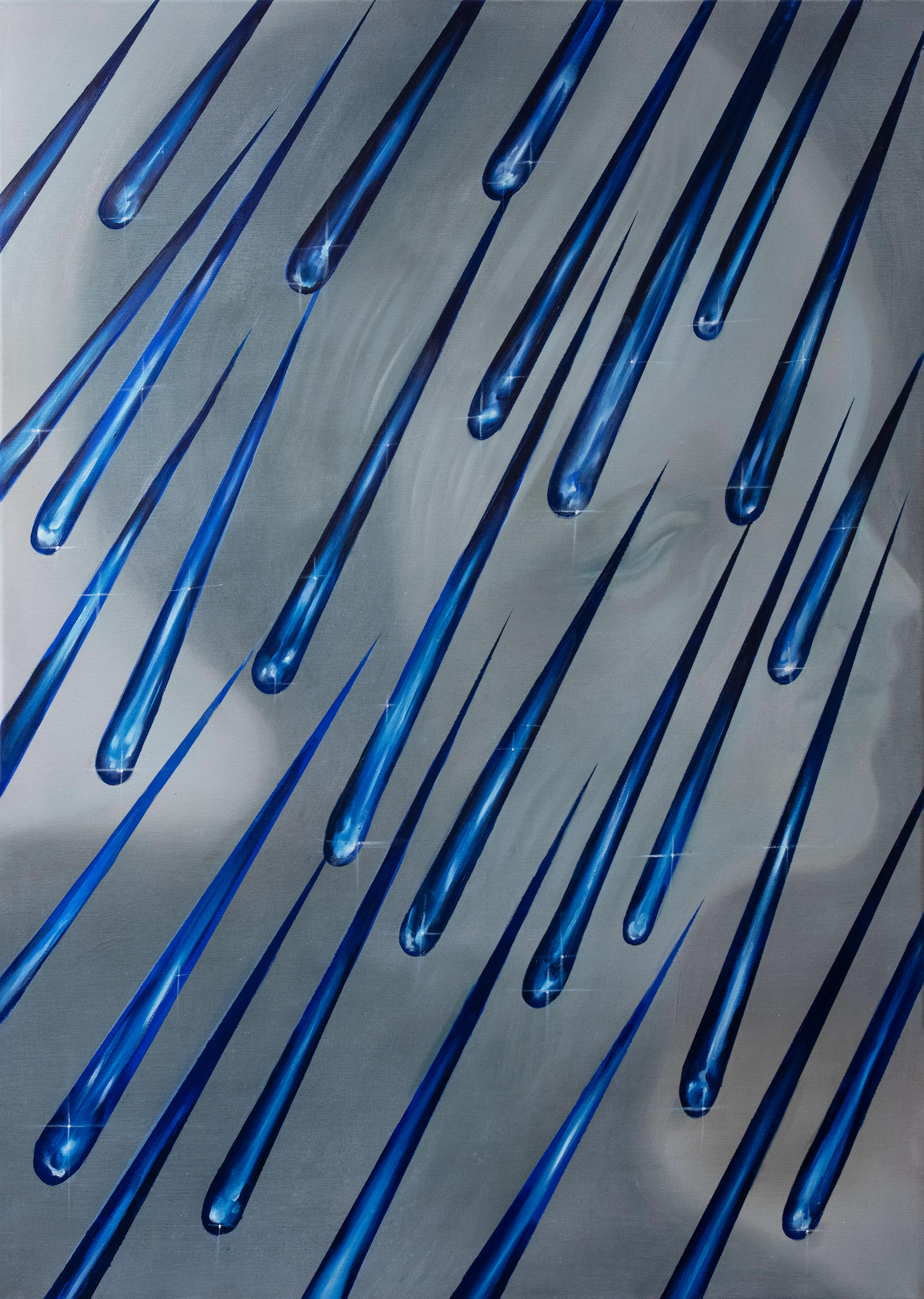 Senne Dni, olej na płótnie, 140x100cm, 2023