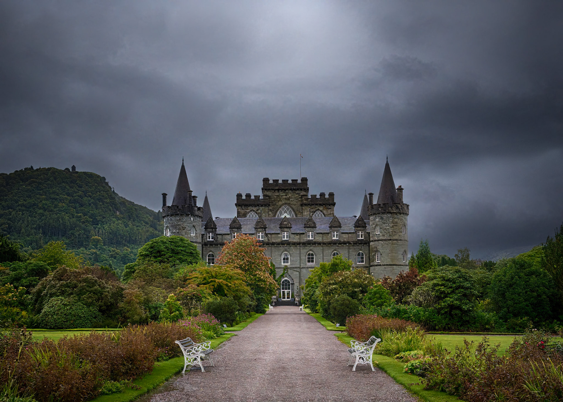Inverary Castle is the family home of the Duke &amp; Duchess of Argyll.