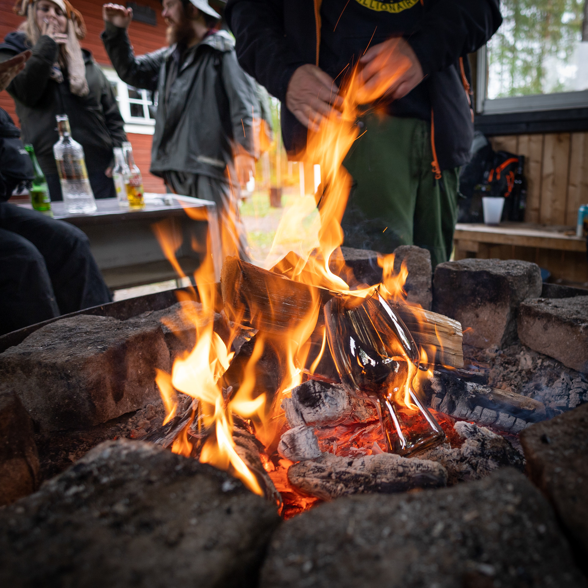 Lyckades paja glaset. 🙁