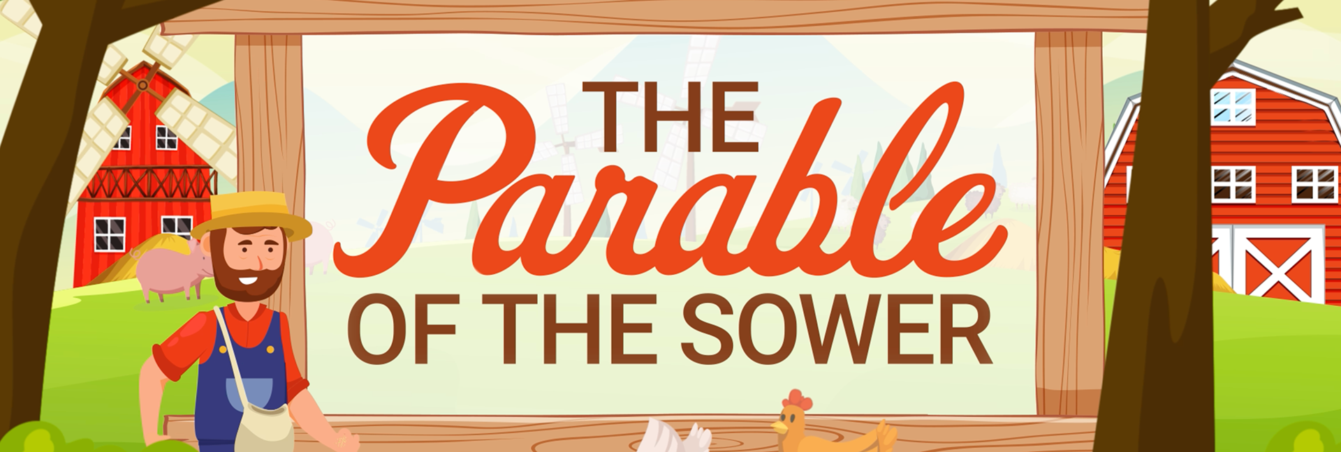 the parable of the sower clipart