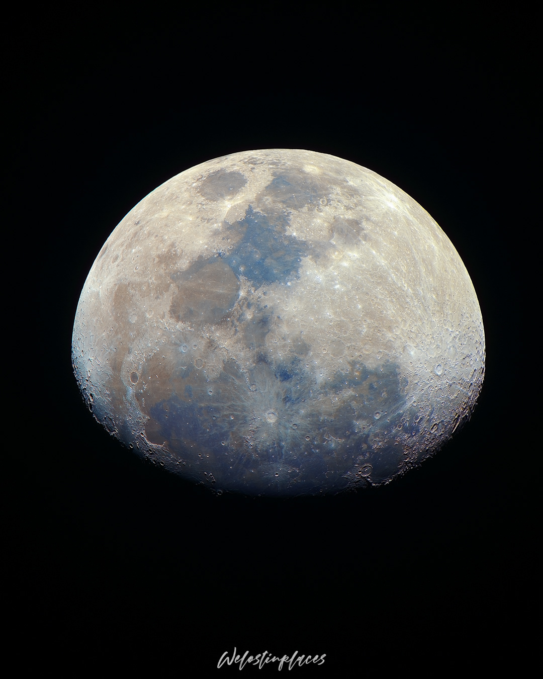85% illuminated Moon - 09/25/23