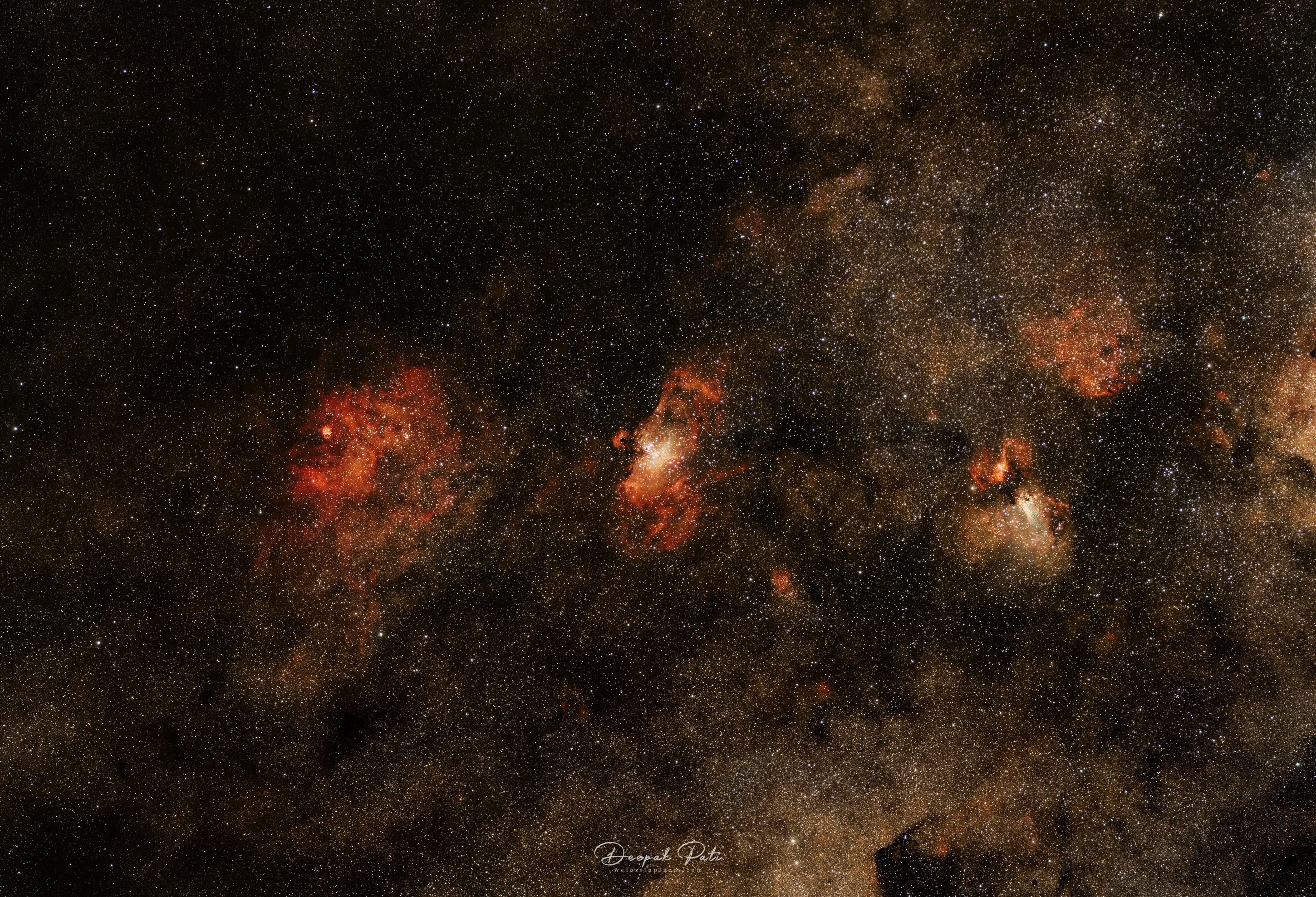 M16, M17 - Widefield