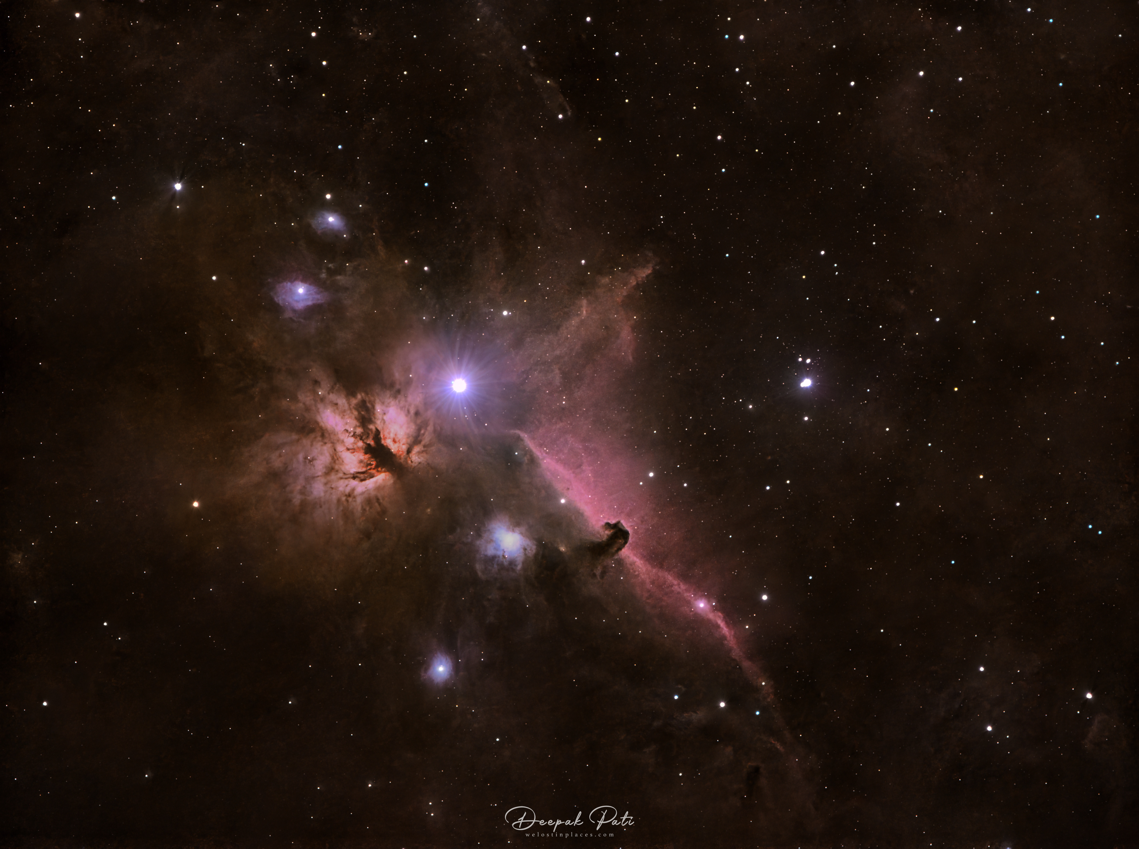 Horsehead and Flame Nebula - 03/2025