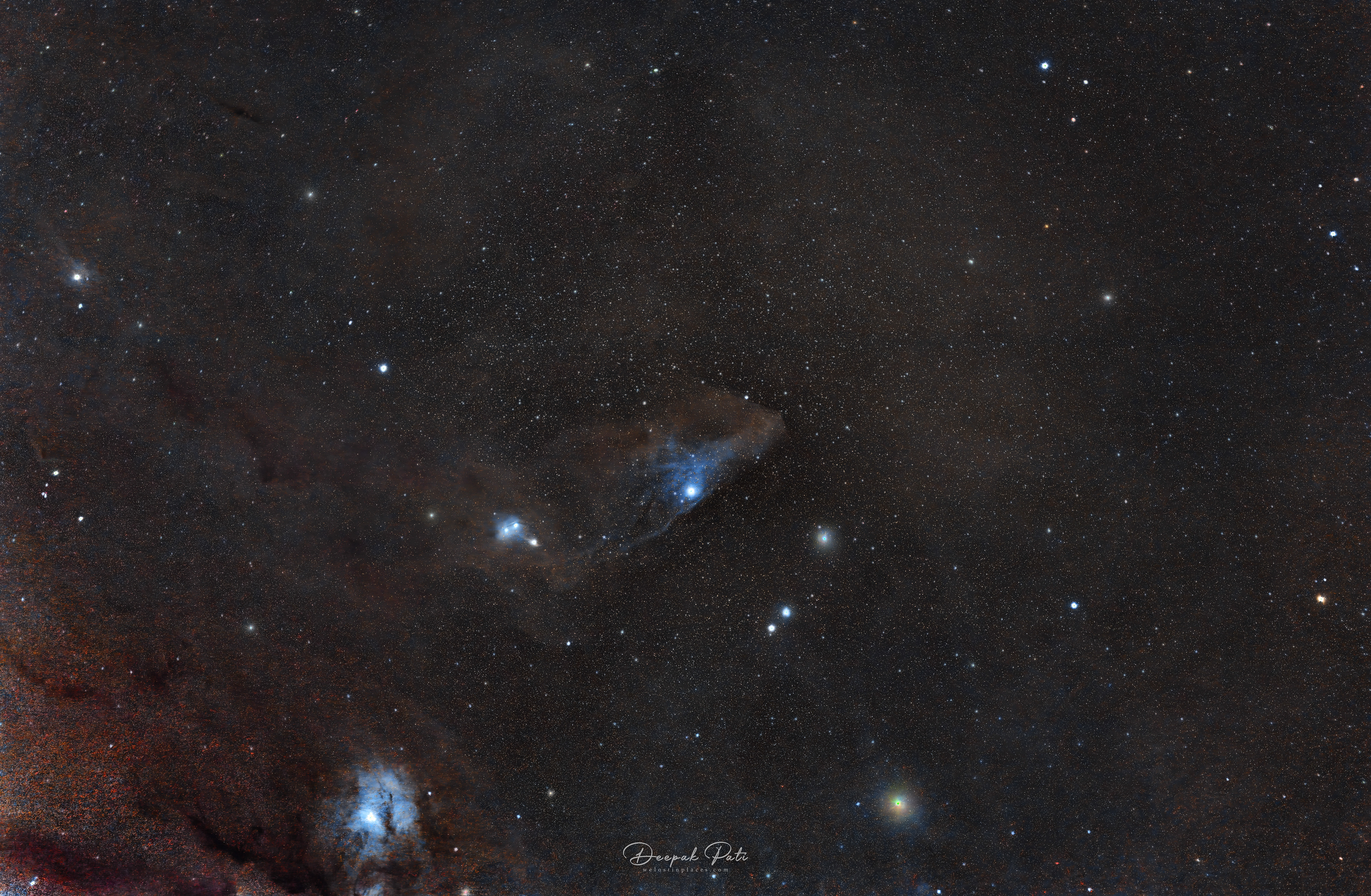 IC 4592 Blue Horsehead Nebula