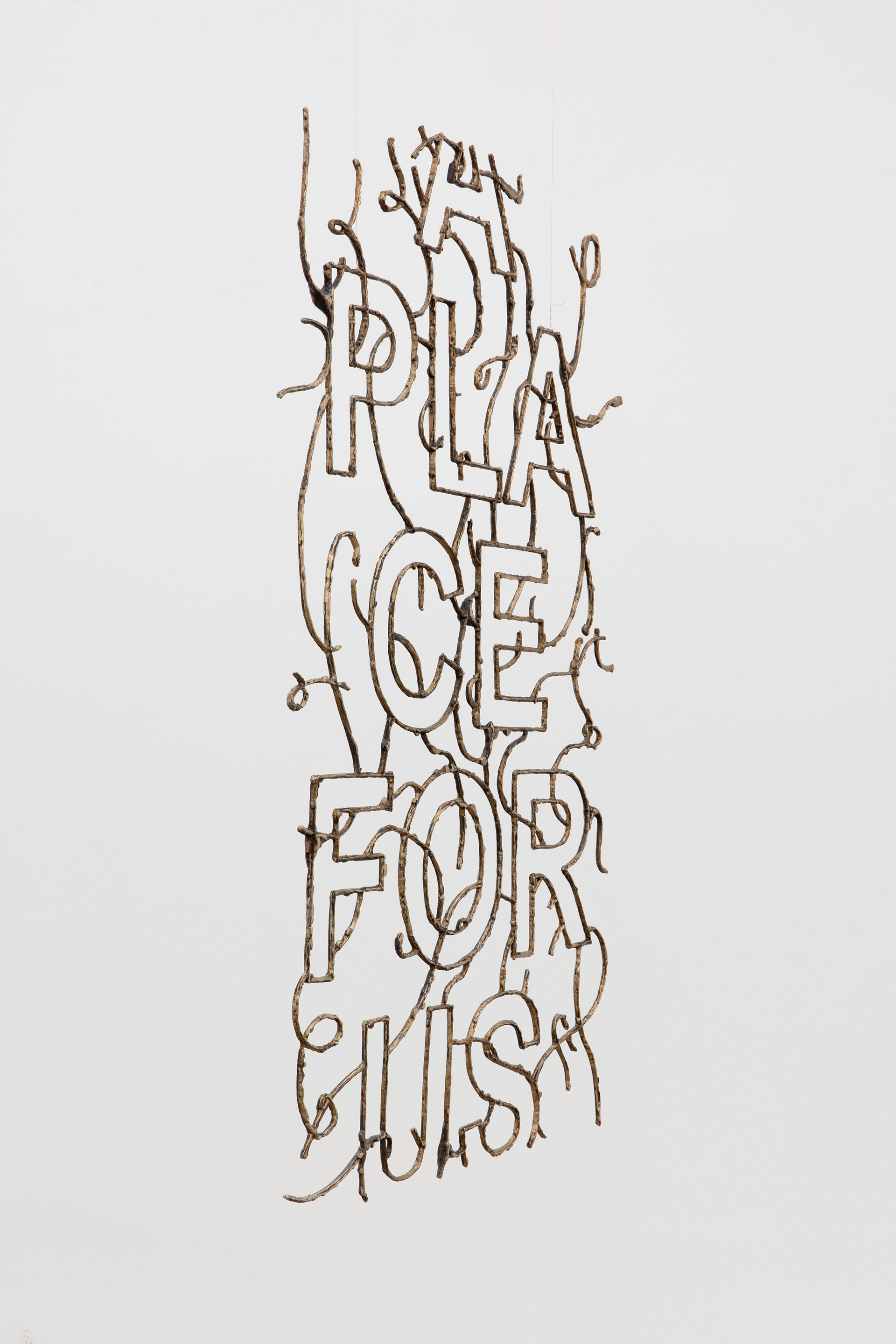 Iván Argote, Bells: A Place for Us, 2021. Courtesy Perrotin, photography by Guillaume Ziccarelli.