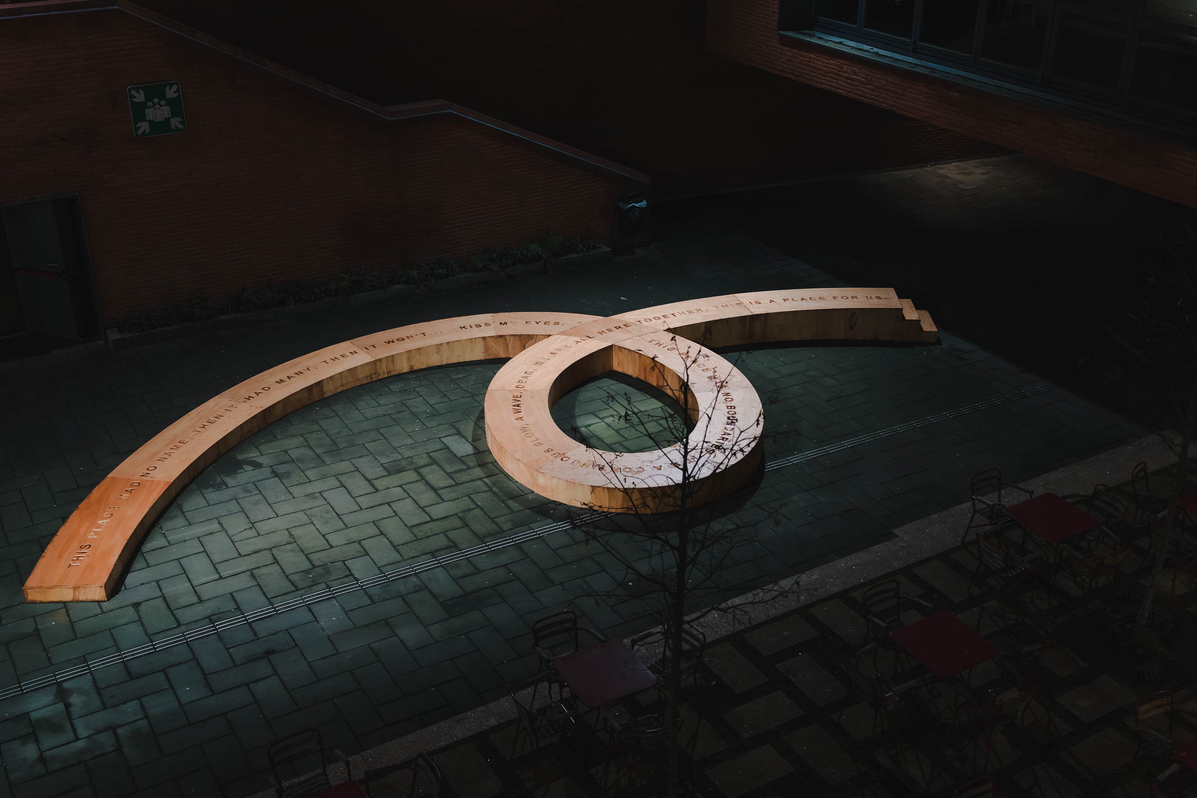 This is a Place for Us, Grind Grind Grind, Release: An Exhibition as a Massage, STUK, Leuven, Belgium, 2026