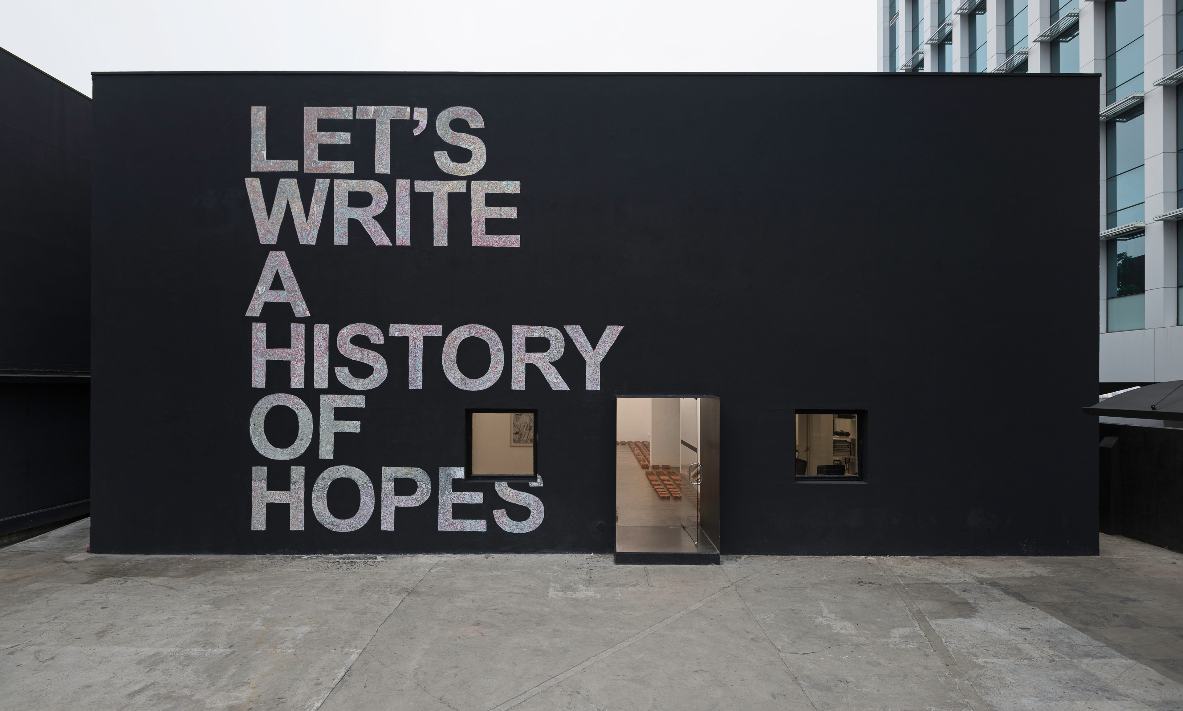 Let's Write a History of Hopes, Galeria Vermelho, São Paulo, Brazil, 2014, © Edouard Fraipont
