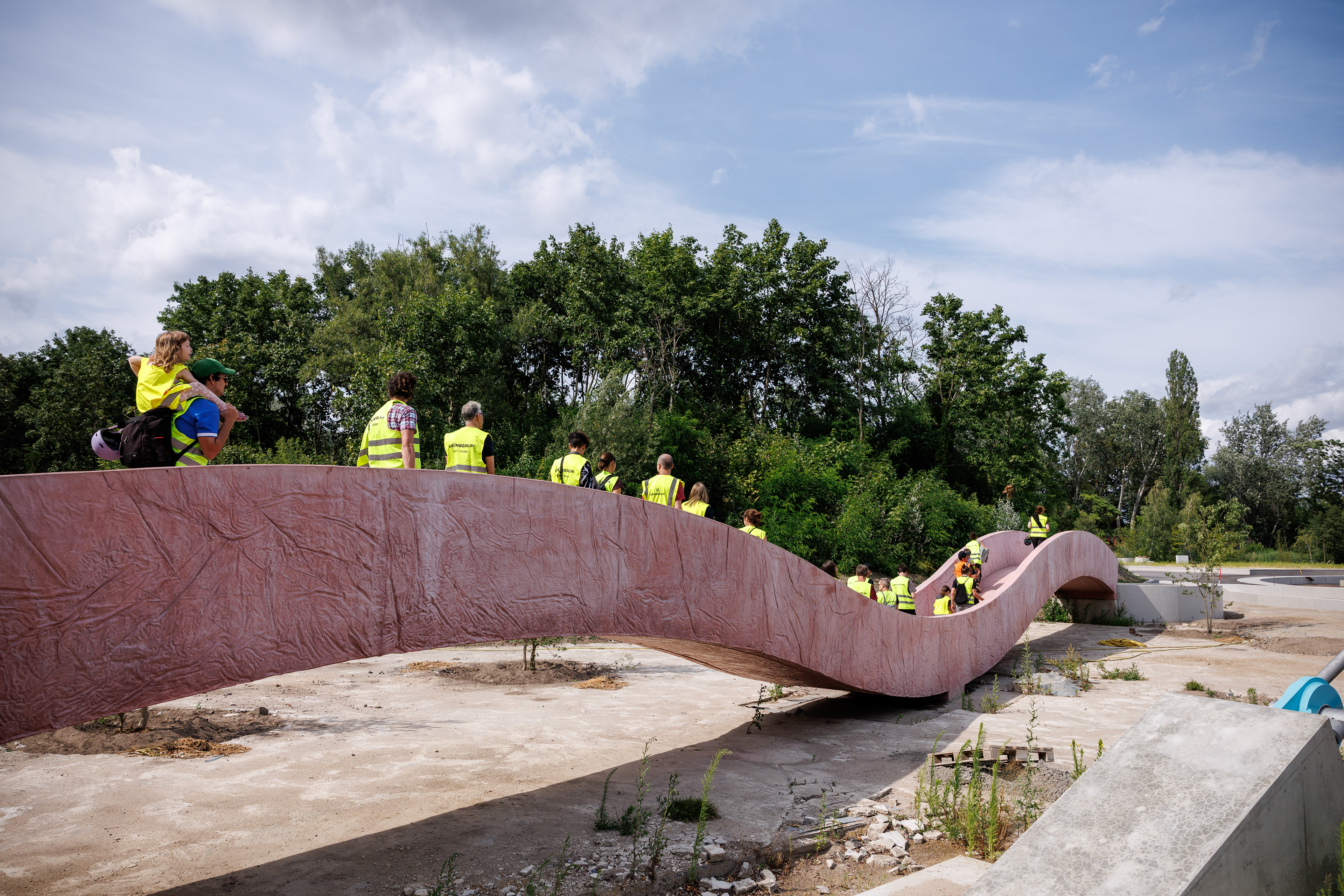 Site visit, Bridges Spreepark. Photographer: Frank Sperling